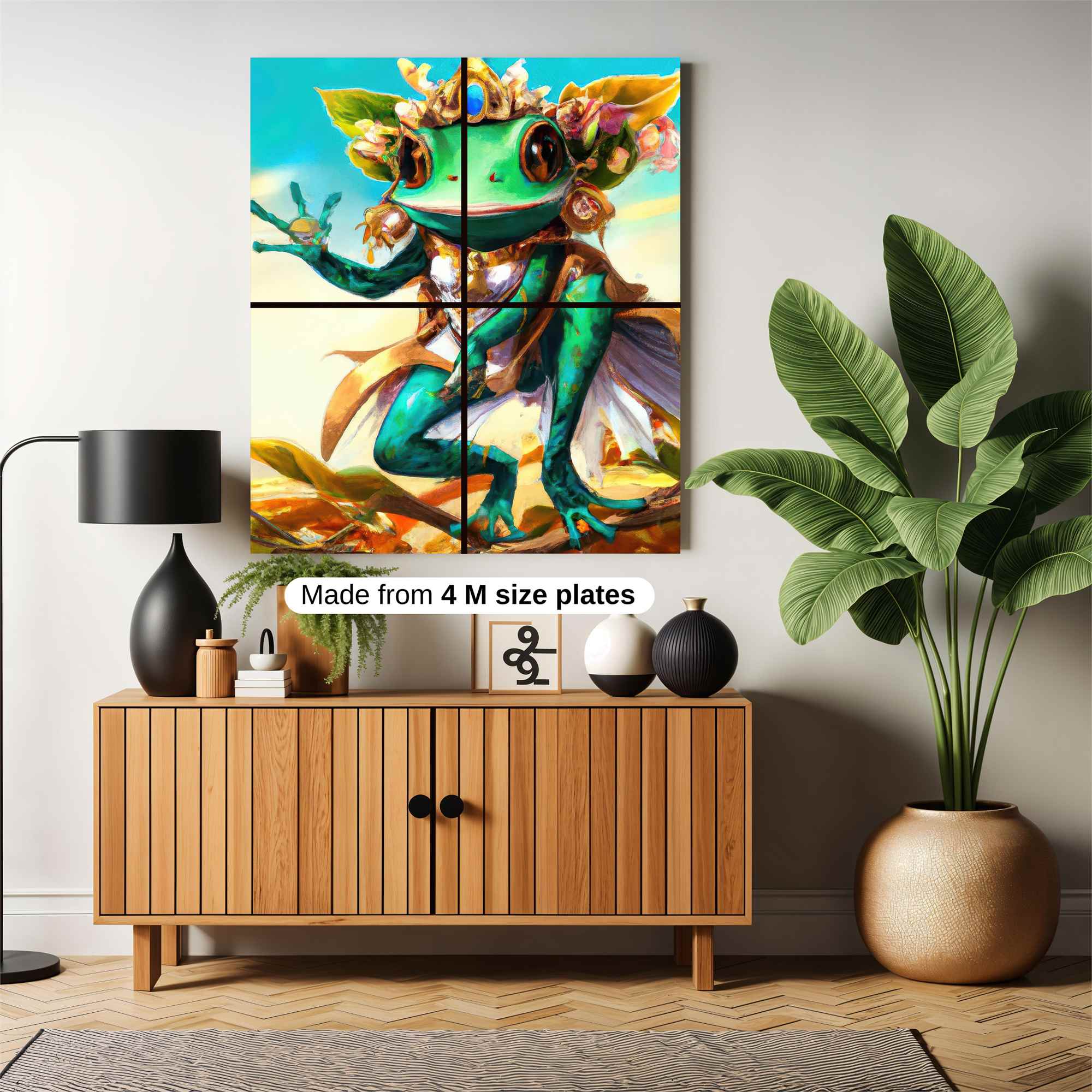 Frog Royalty Safe Wall Magnetic / M