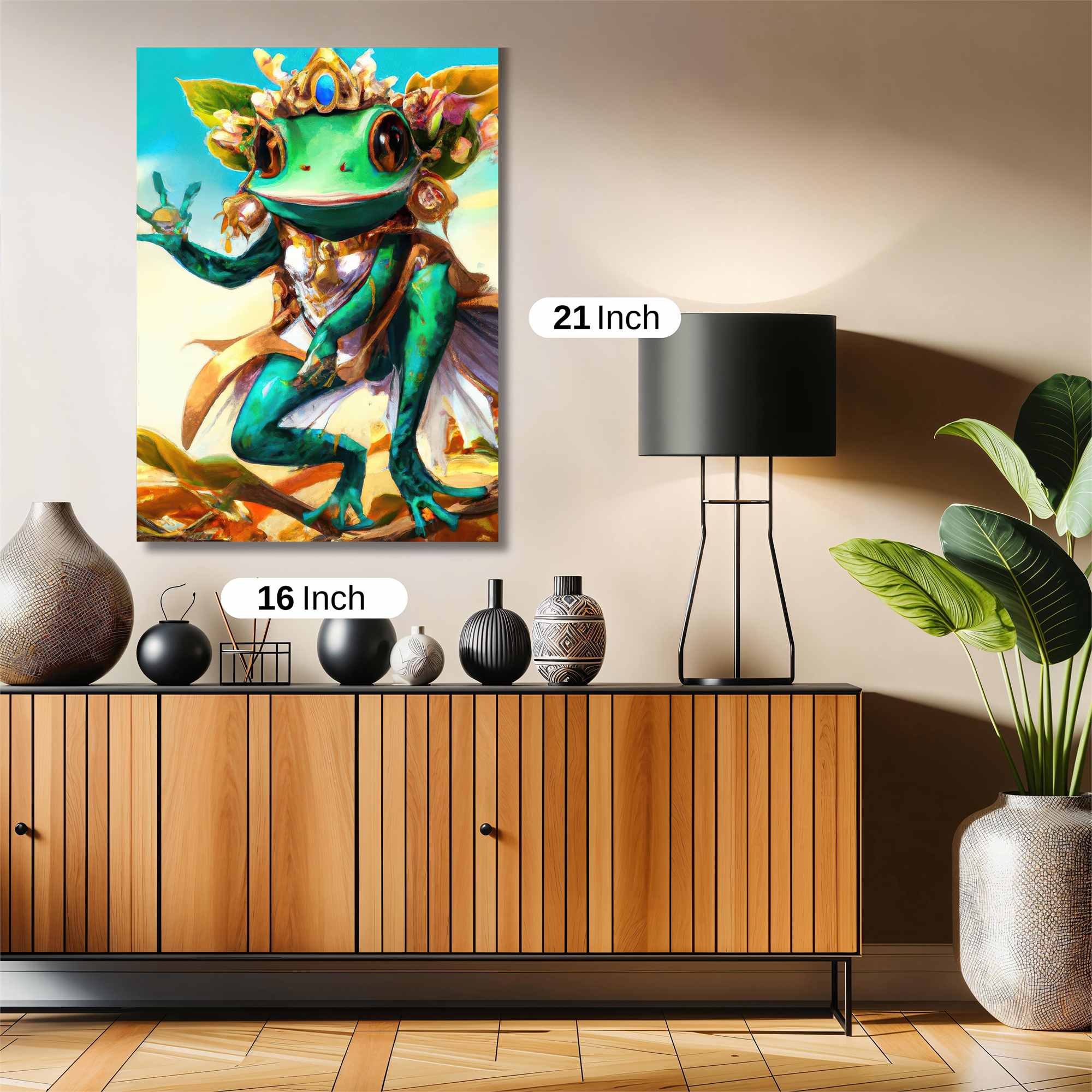 Frog Royalty Safe Wall Magnetic / M