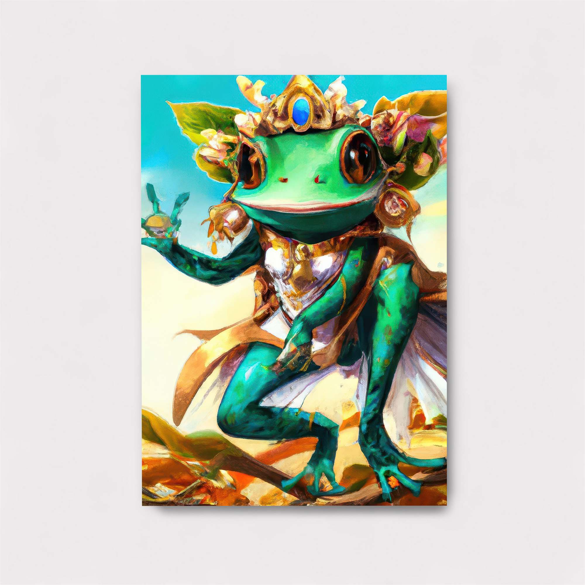 Frog Royalty Safe Wall Magnetic / M