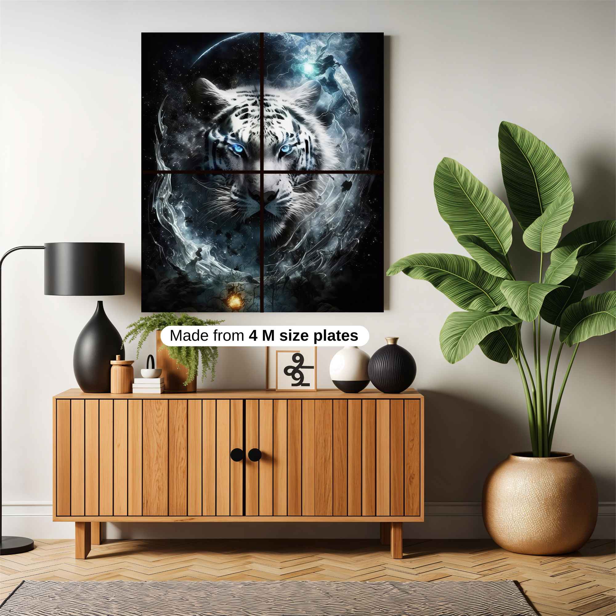 Tiger Dreamscape Safe Wall Magnetic / M