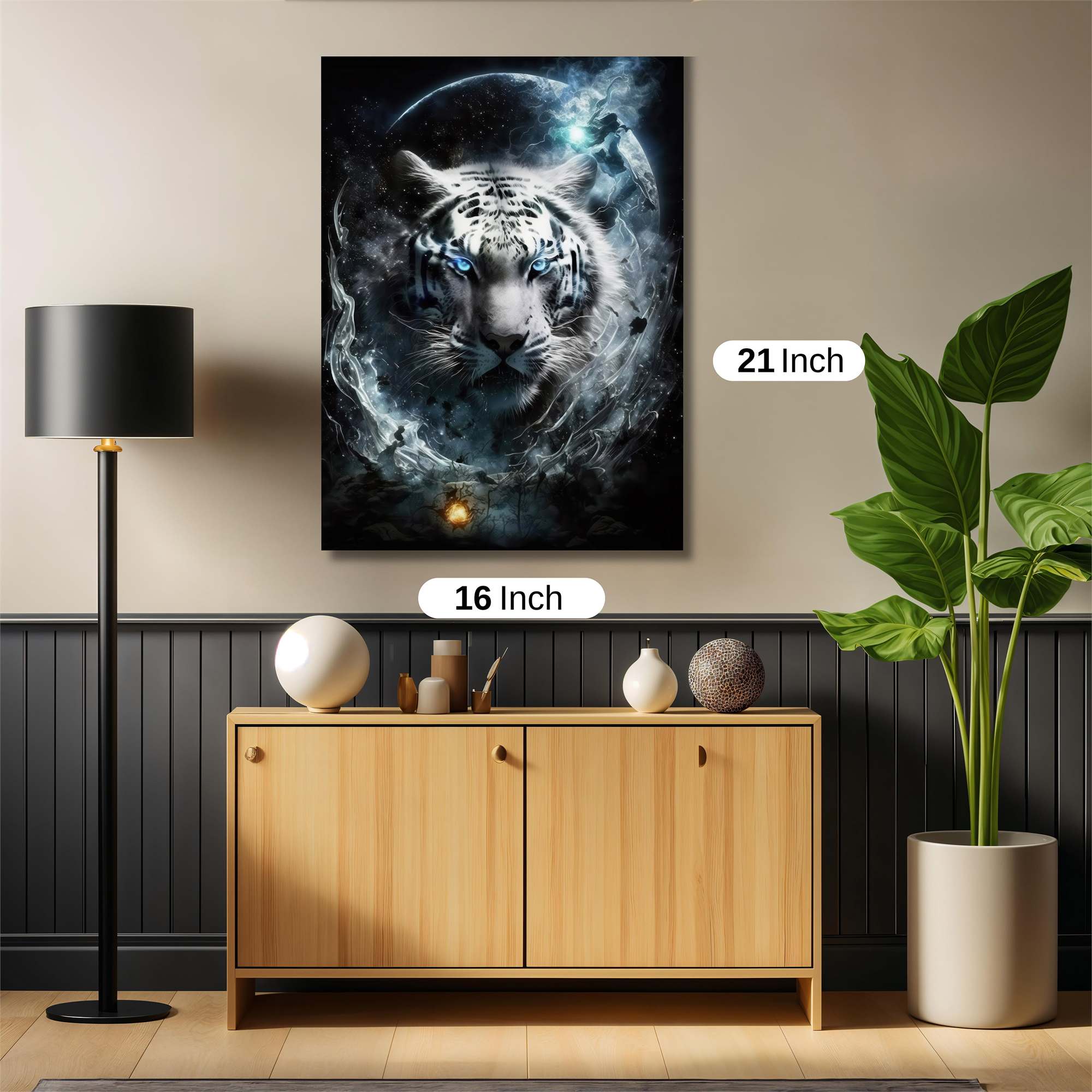 Tiger Dreamscape Safe Wall Magnetic / M