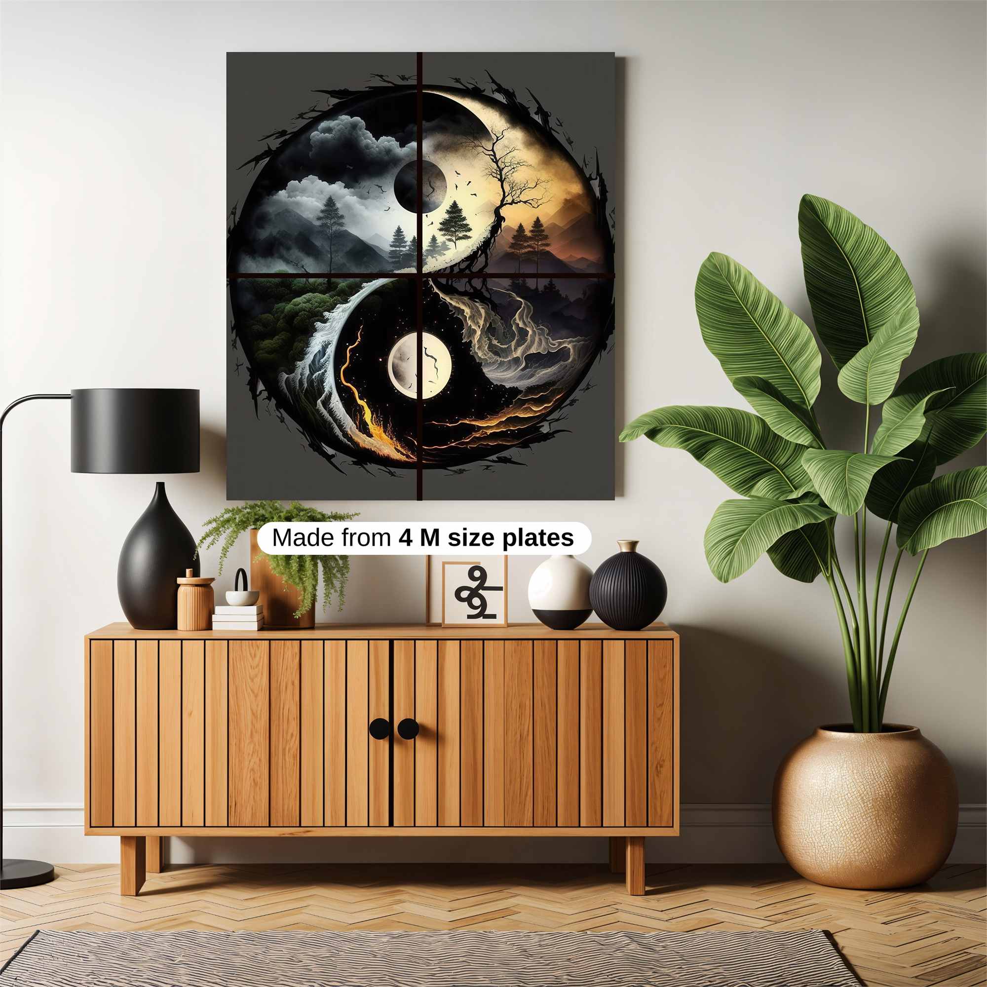 YinYang Balance Safe Wall Magnetic / M