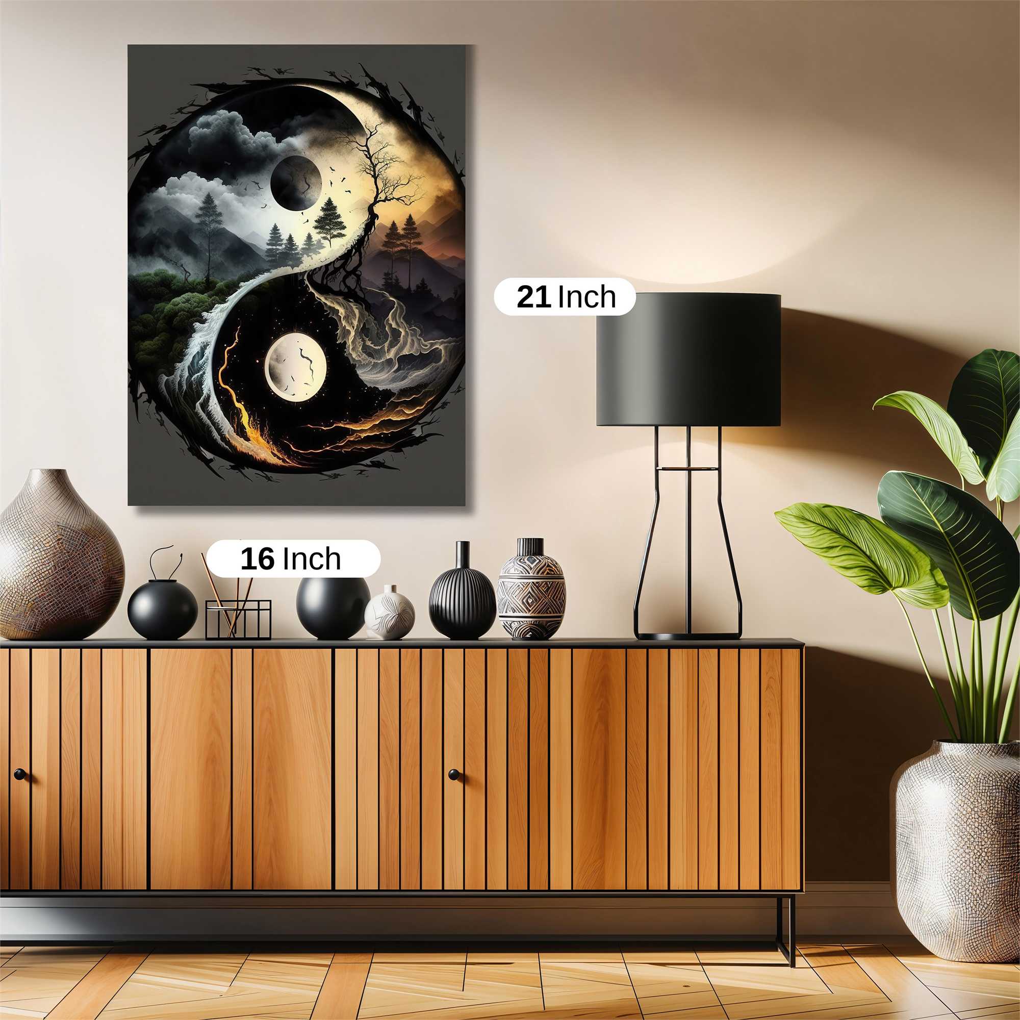 YinYang Balance Safe Wall Magnetic / M