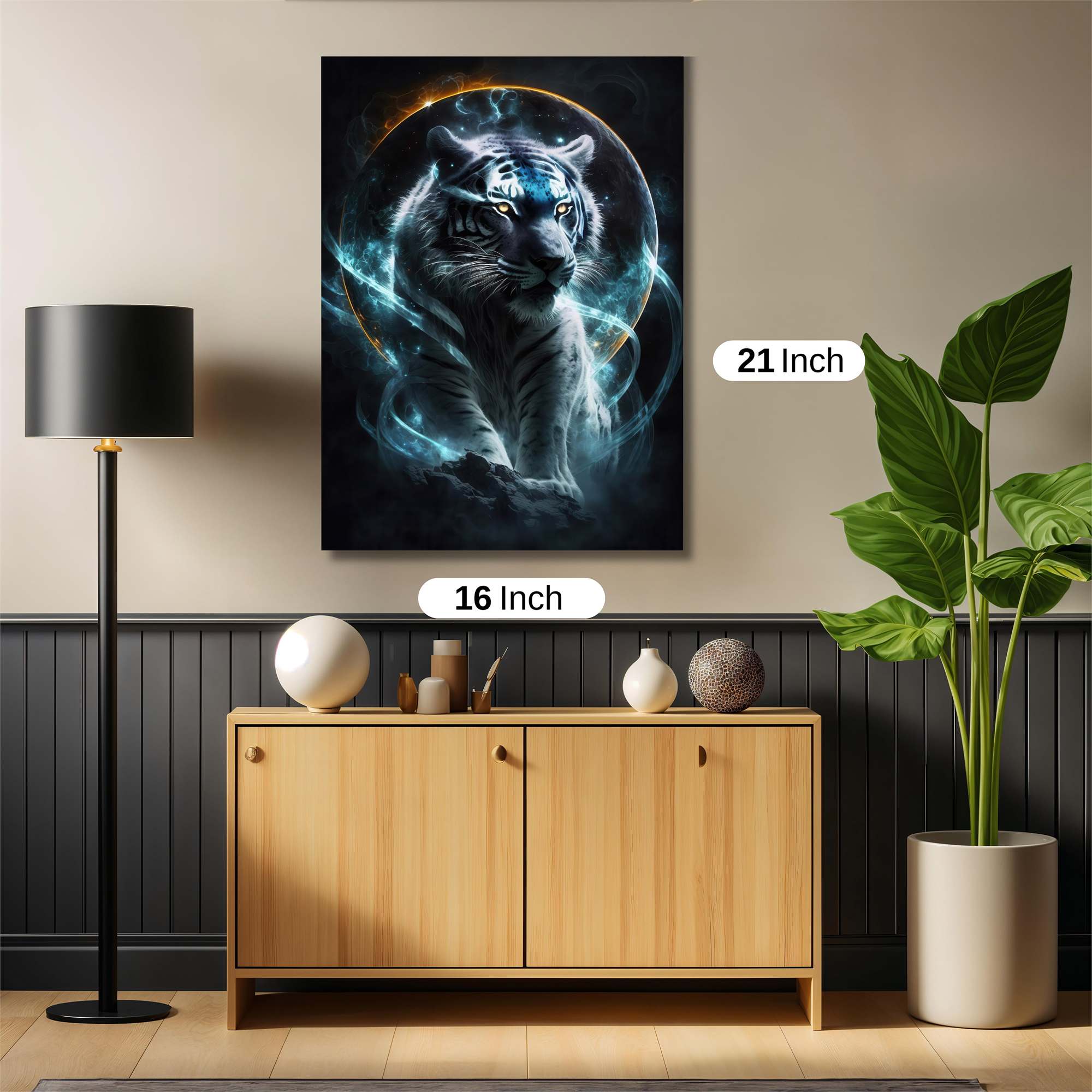 Tiger Radiance Safe Wall Magnetic / M