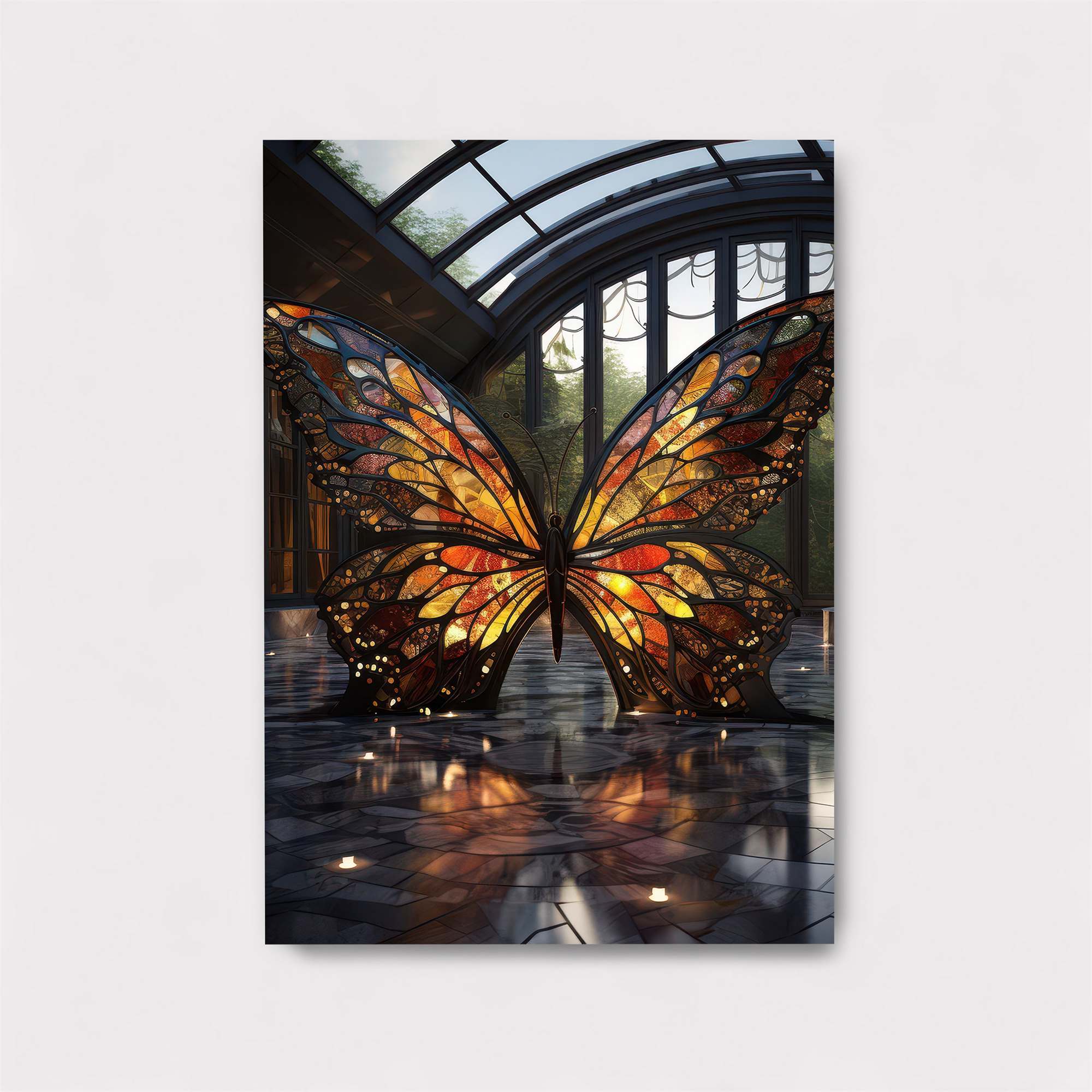 Butterfly Radiance Safe Wall Magnetic / M