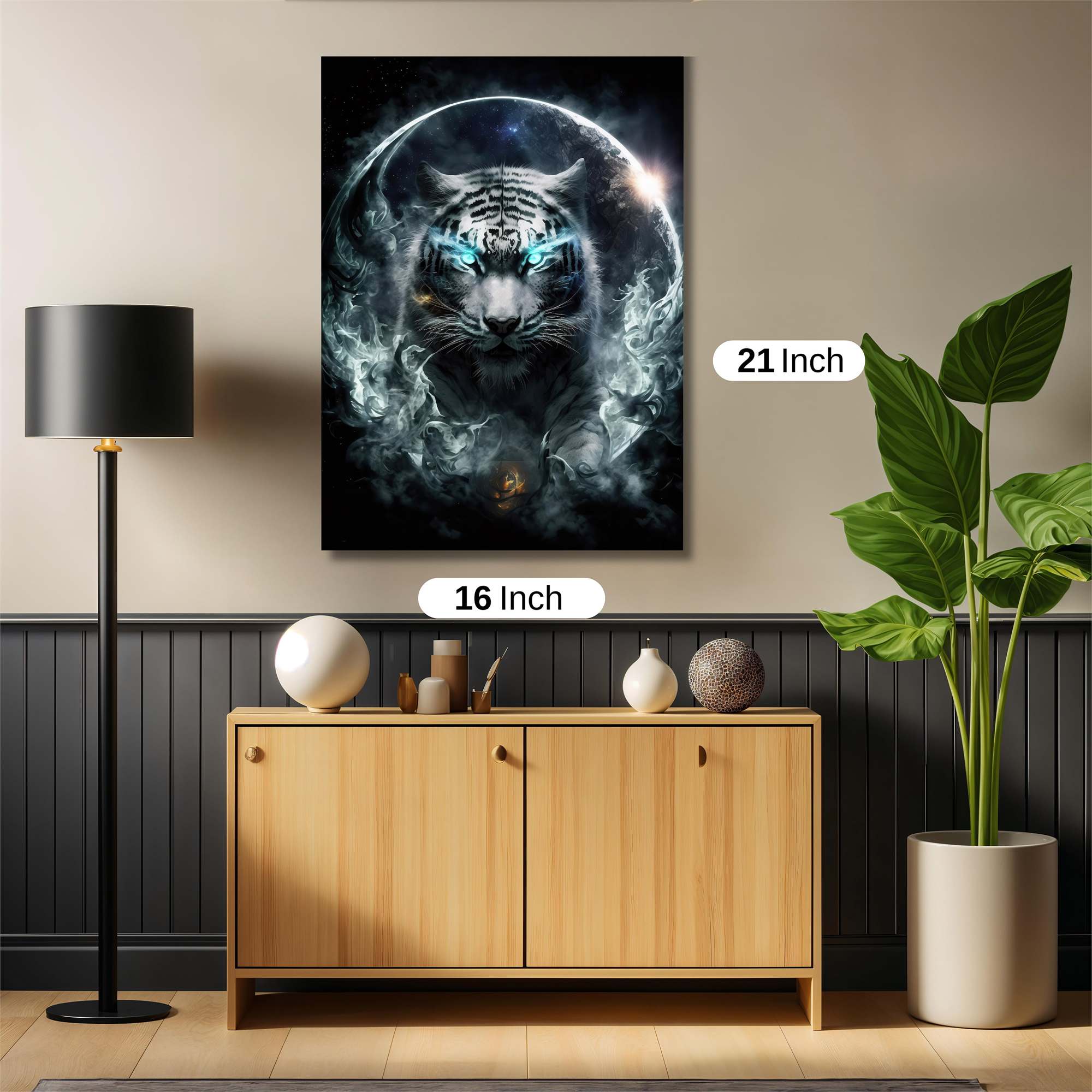 Tiger Enigma Safe Wall Magnetic / M