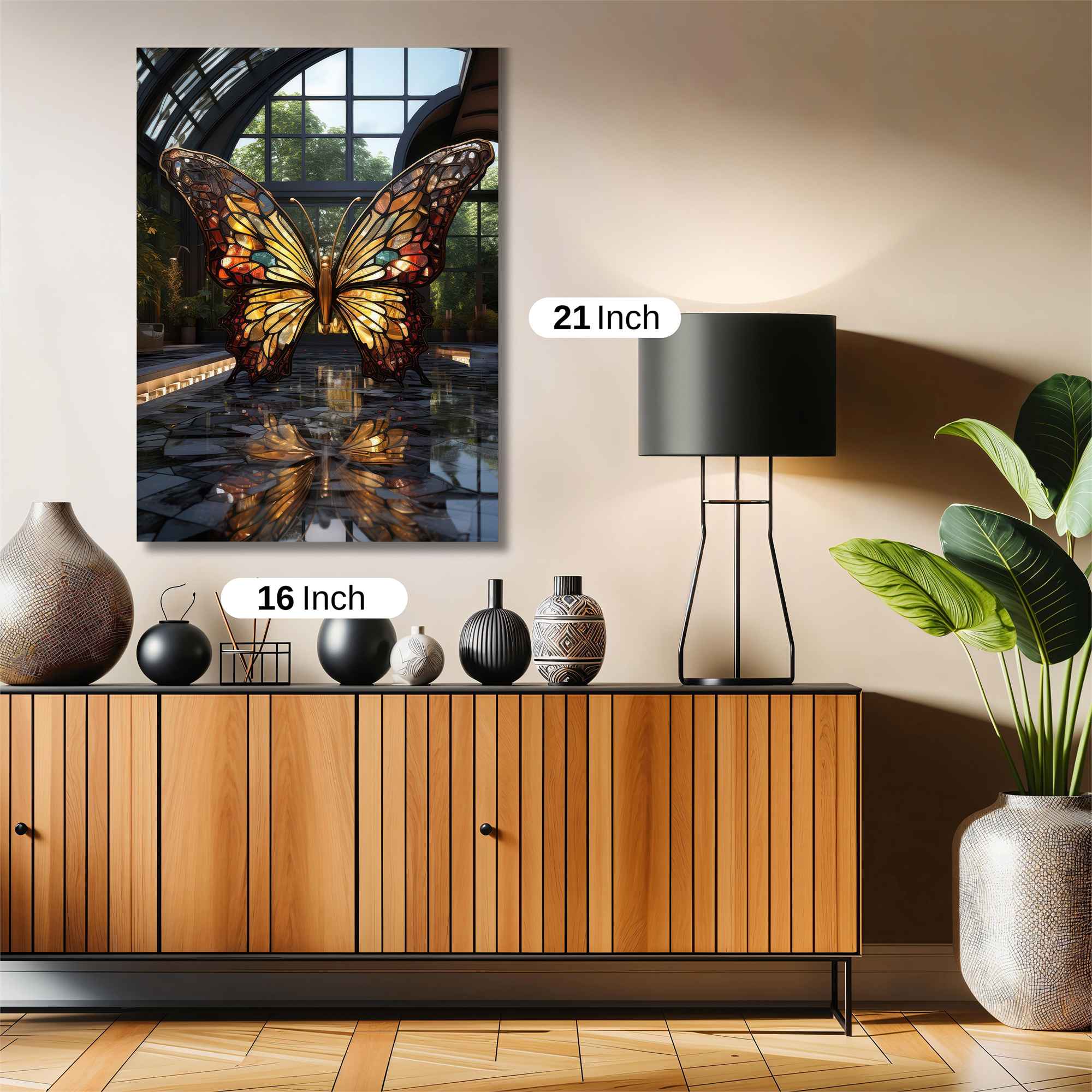 Butterfly Serenity Safe Wall Magnetic / M