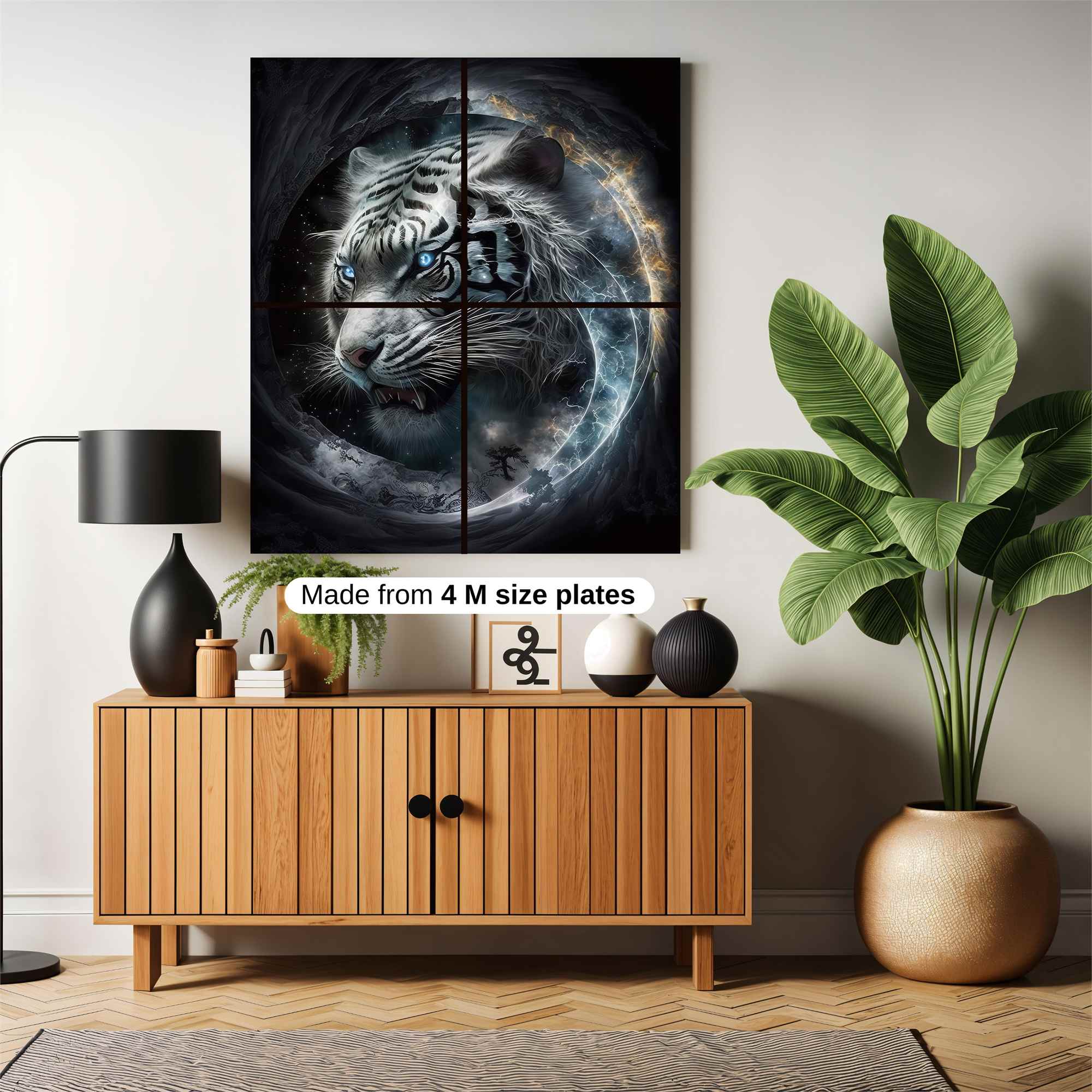 Cosmic Tiger Safe Wall Magnetic / M