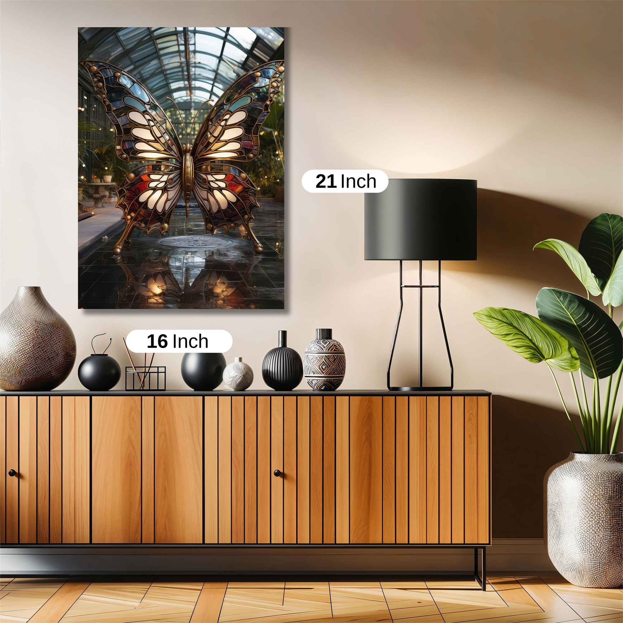 Butterfly Radiance Safe Wall Magnetic / M