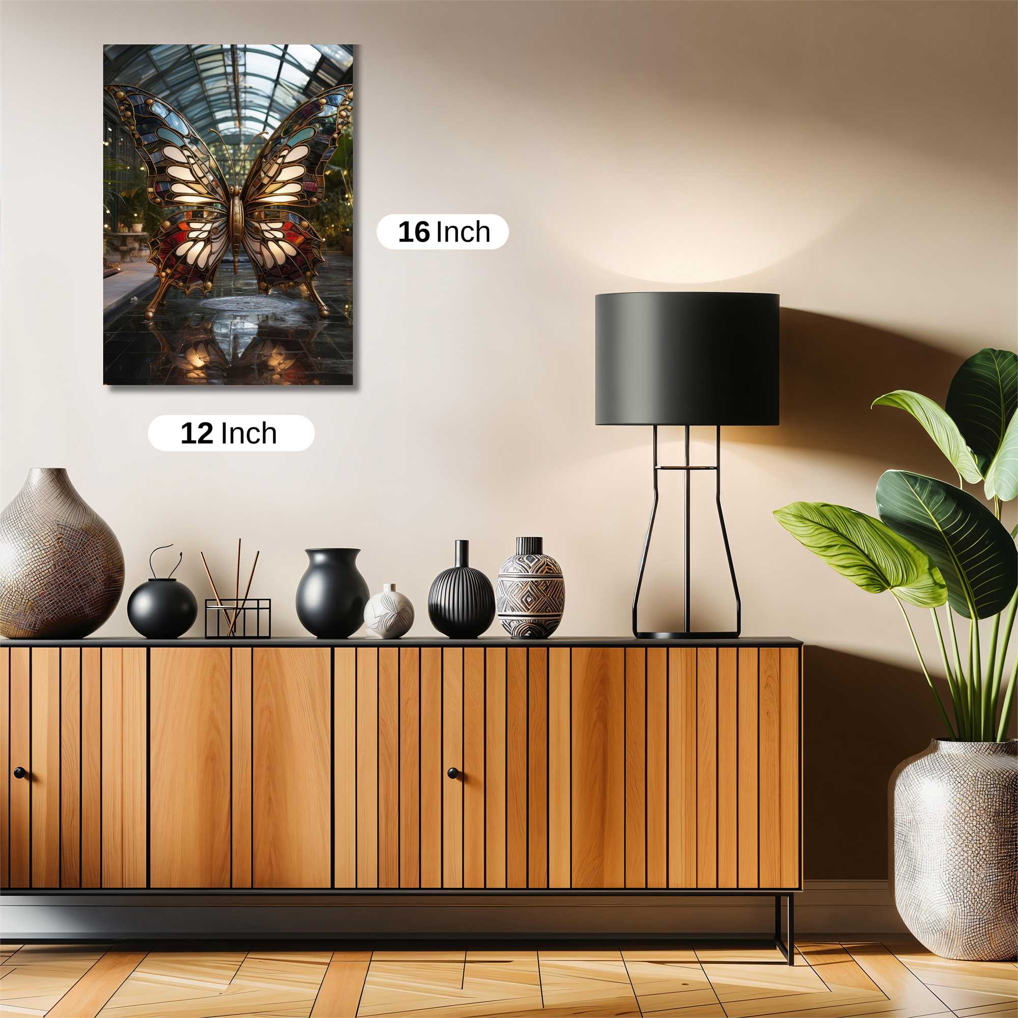 Butterfly Radiance Safe Wall Magnetic / M