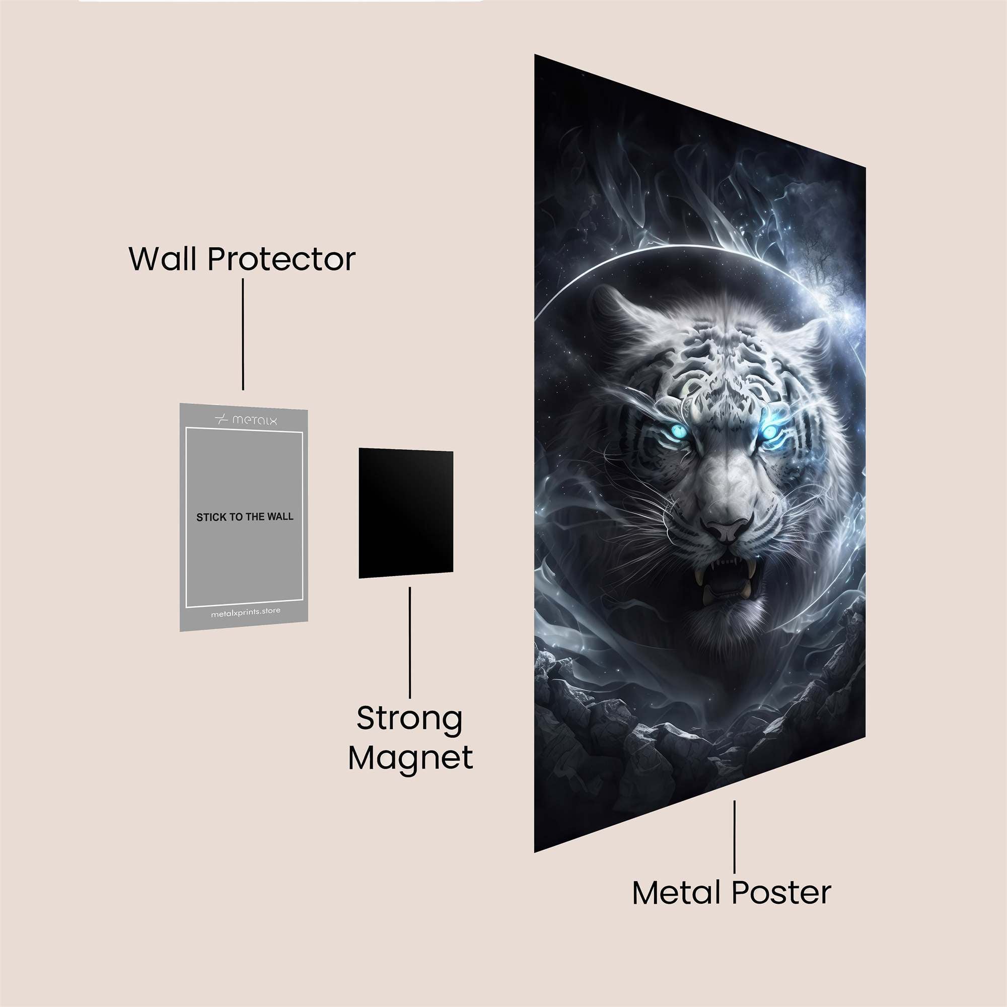Frostbite Fury Safe Wall Magnetic / M