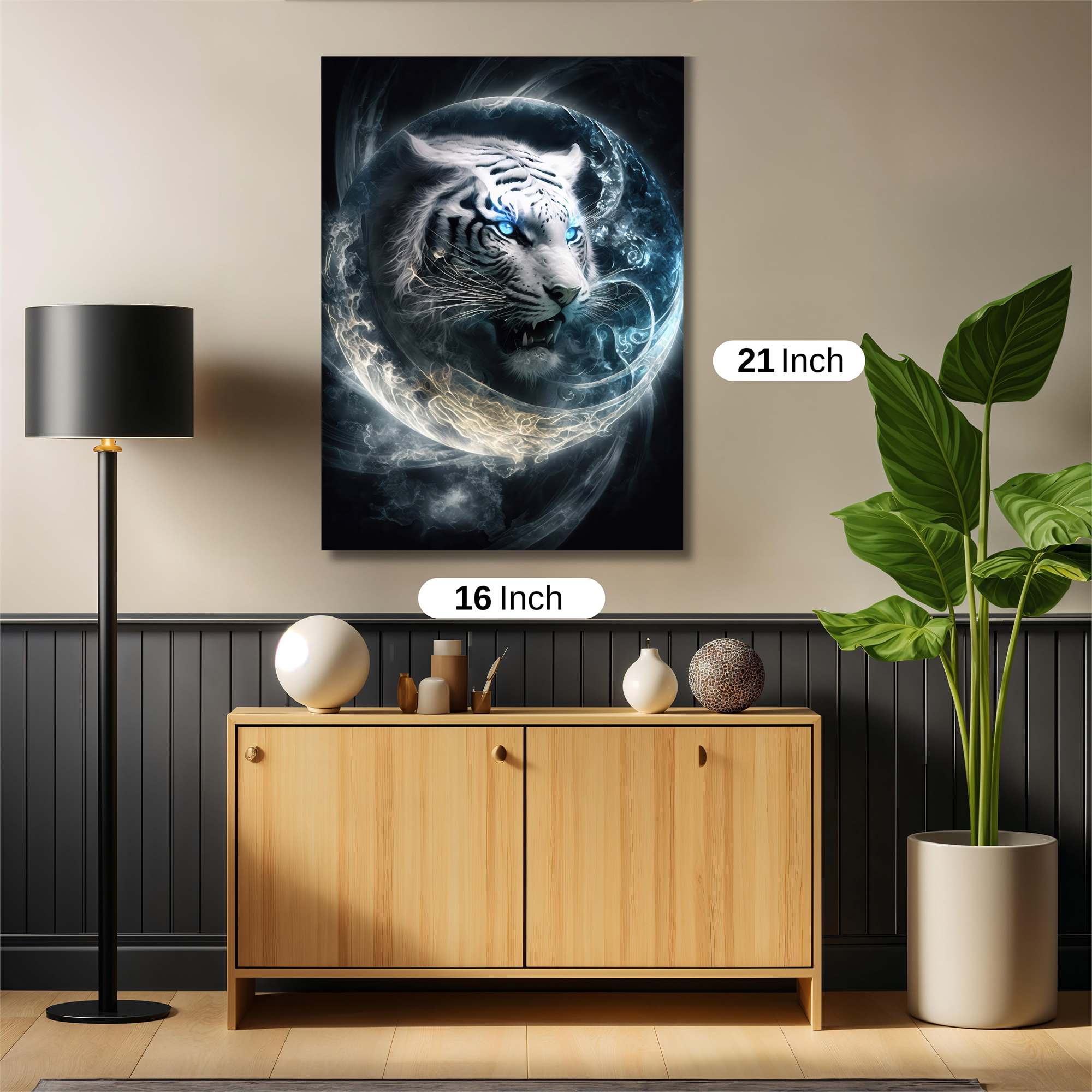 Tiger Vortex Safe Wall Magnetic / M