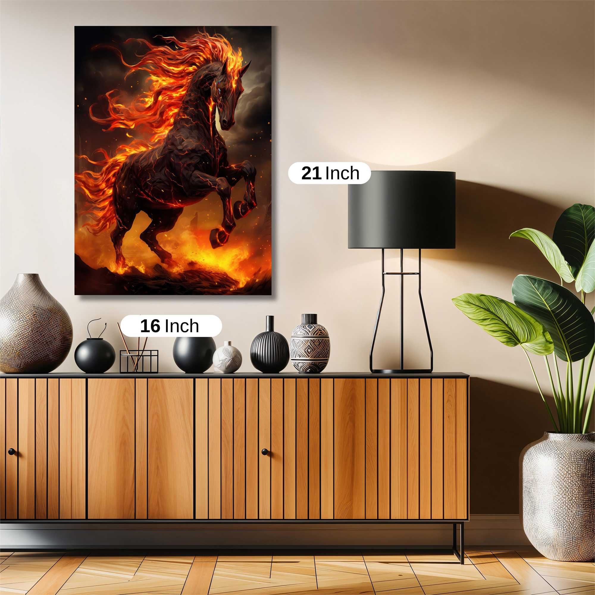 Inferno Stallion Safe Wall Magnetic / M