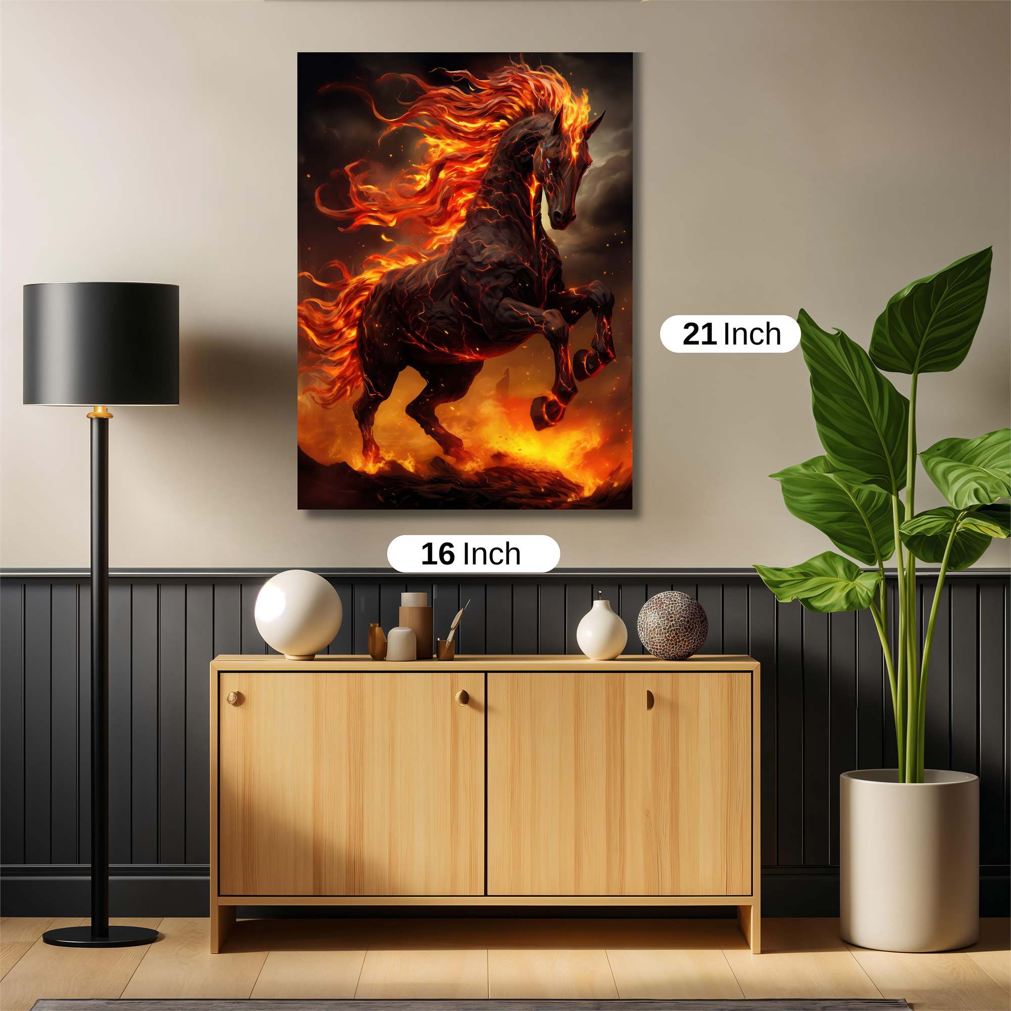 Inferno Stallion Safe Wall Magnetic / M