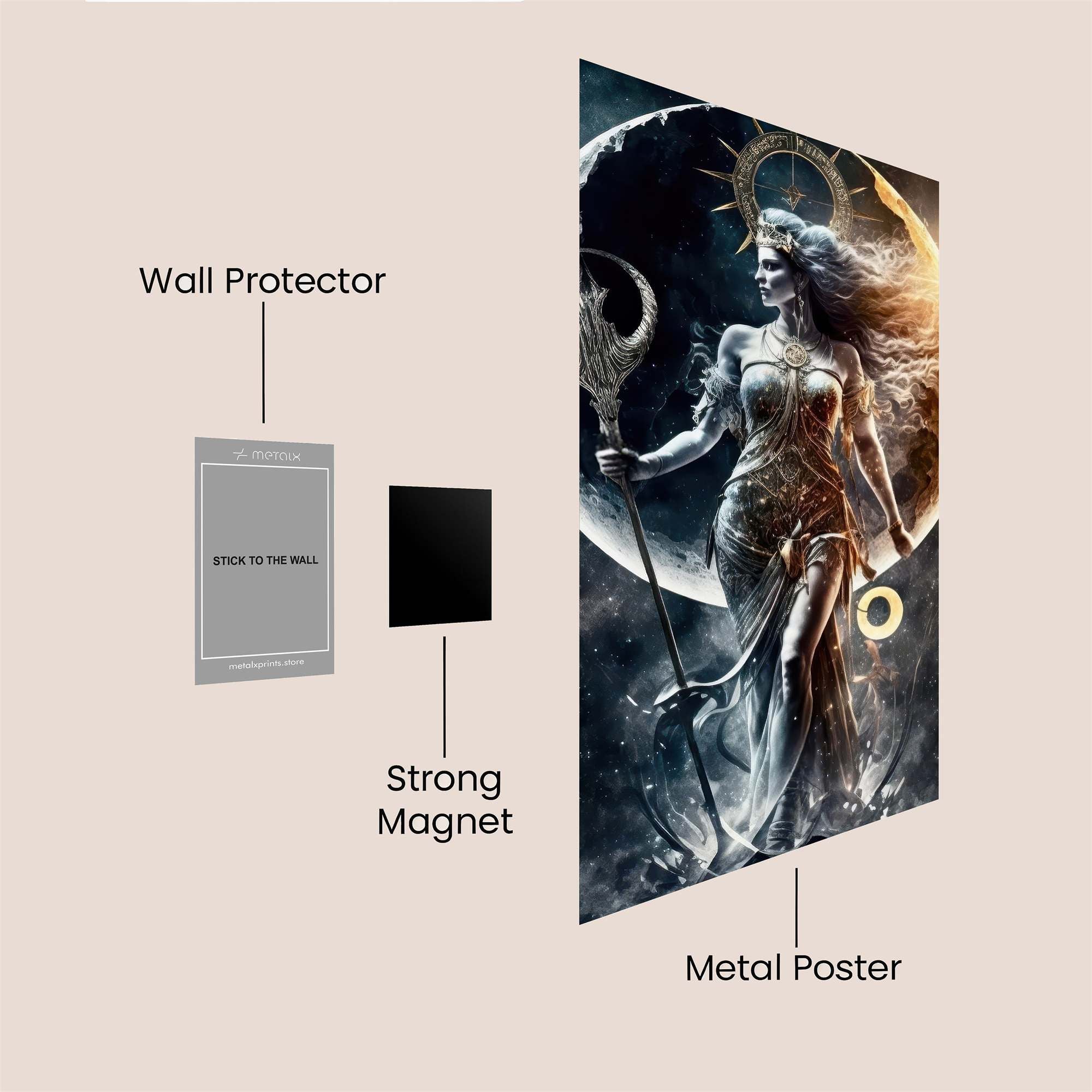 Selene Enigmatic Safe Wall Magnetic / M
