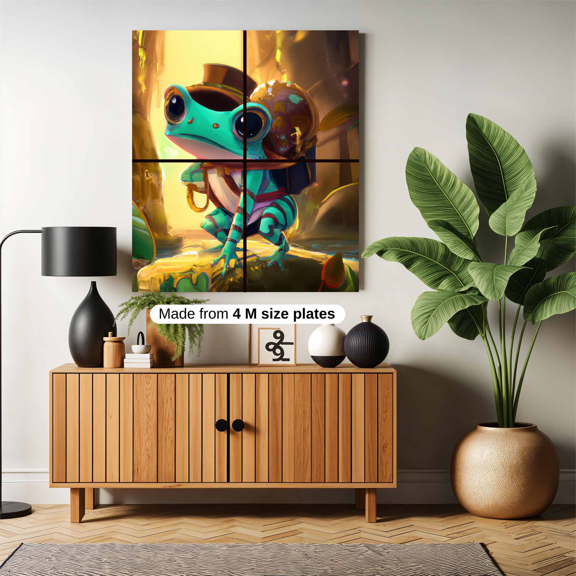 Frog Adventurer Safe Wall Magnetic / M