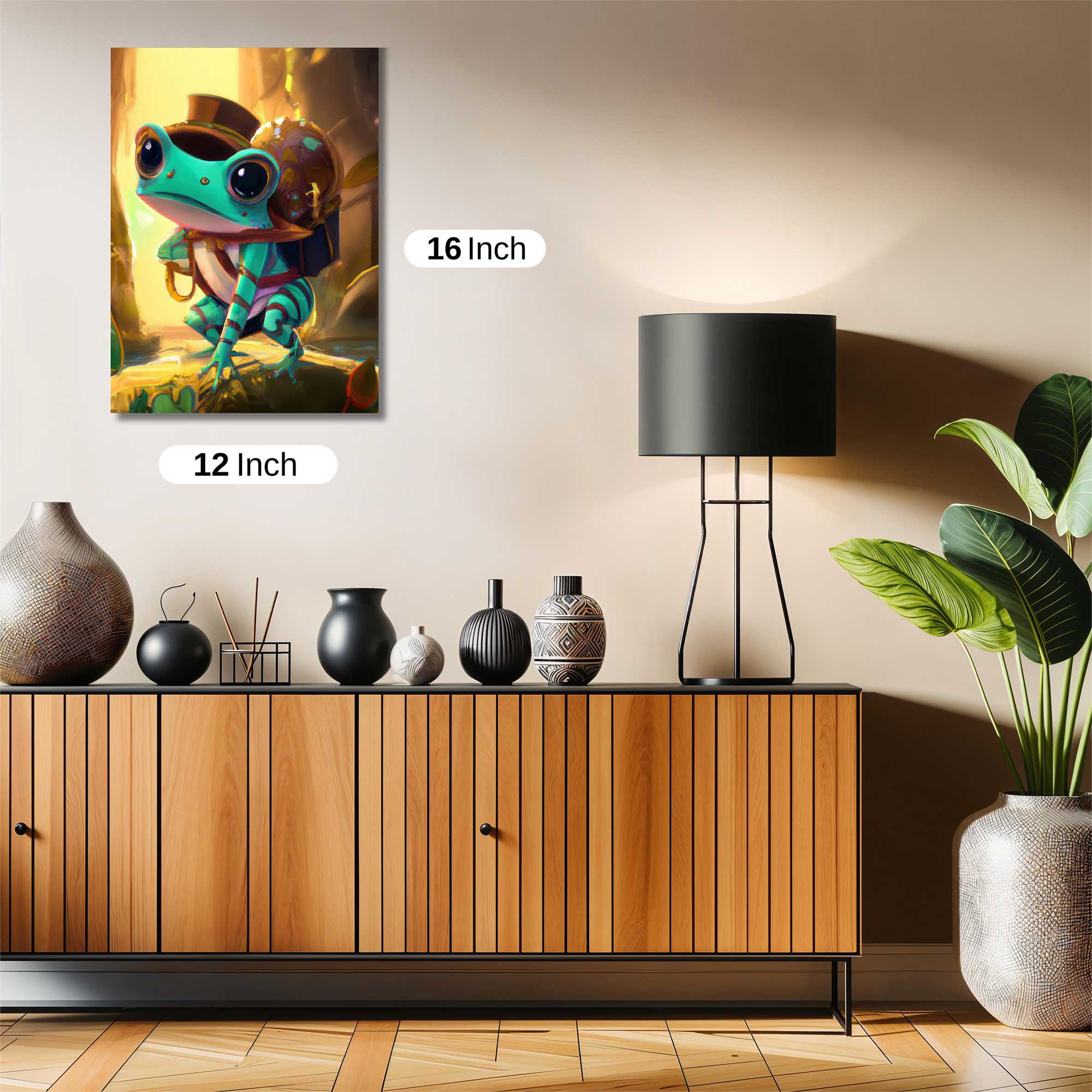 Frog Adventurer Safe Wall Magnetic / M