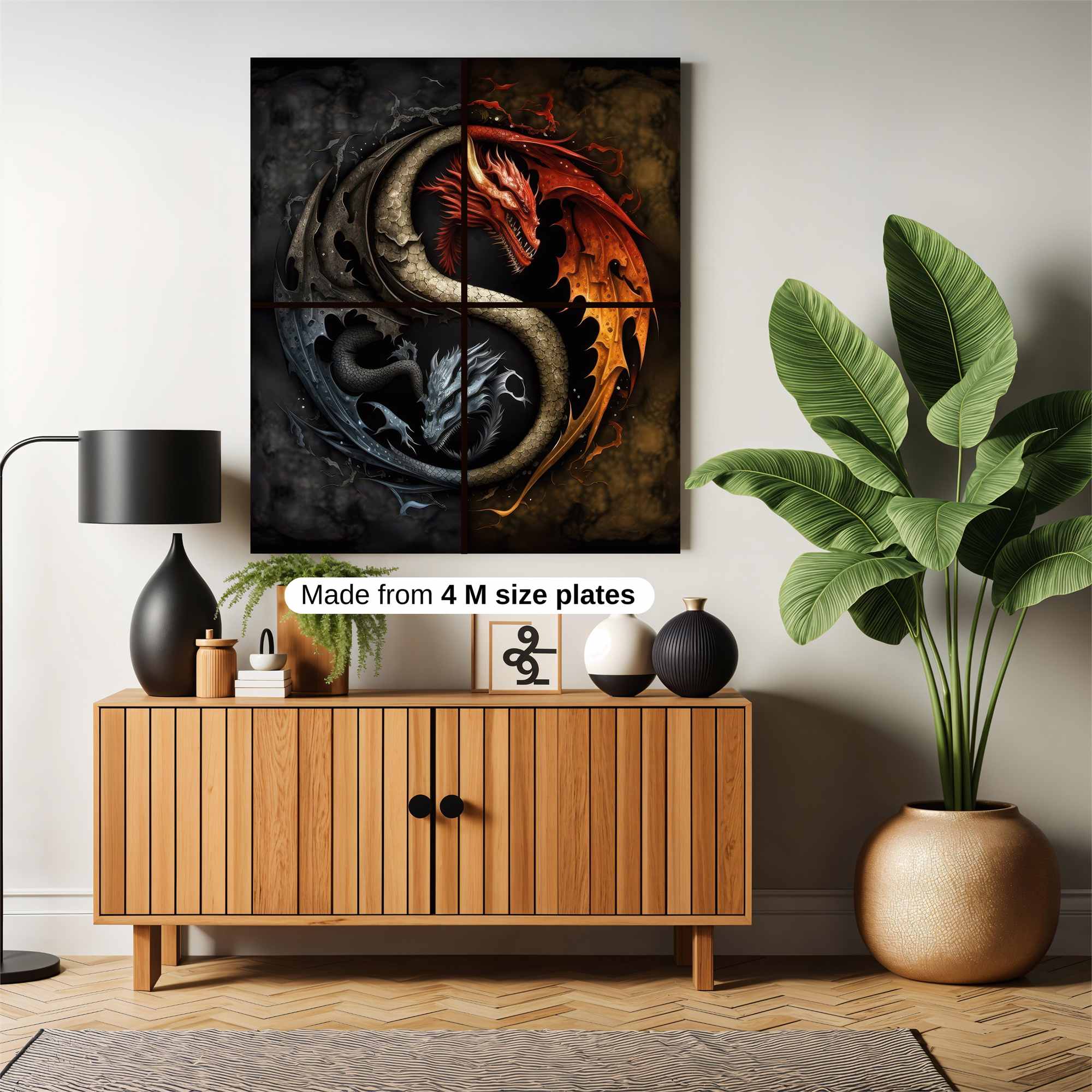 Dragon Duality Safe Wall Magnetic / M