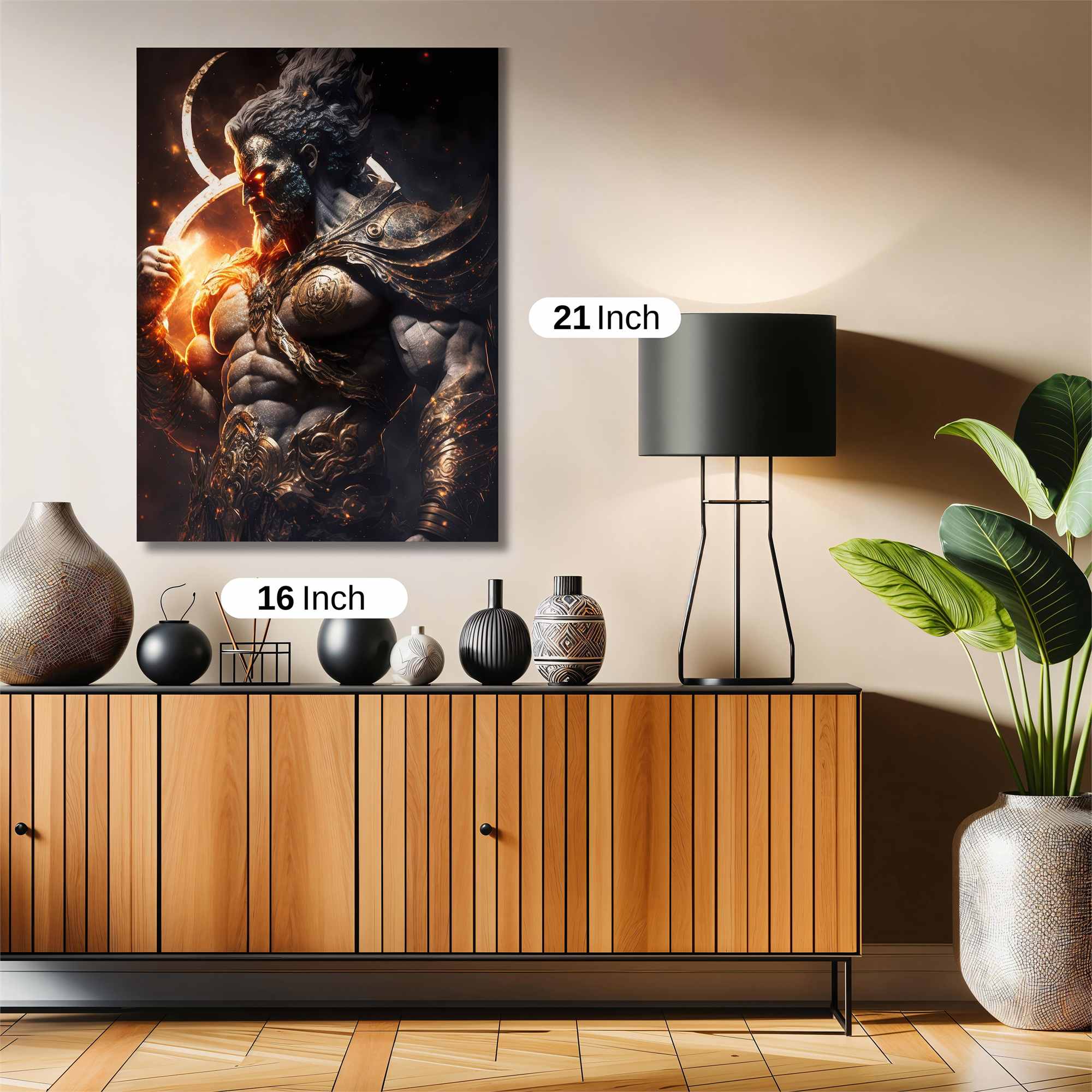 Shiva Enraged Safe Wall Magnetic / M