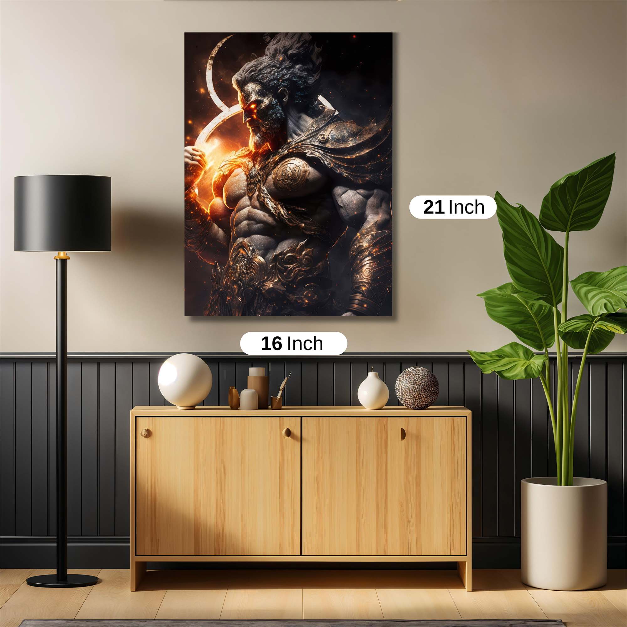 Shiva Enraged Safe Wall Magnetic / M