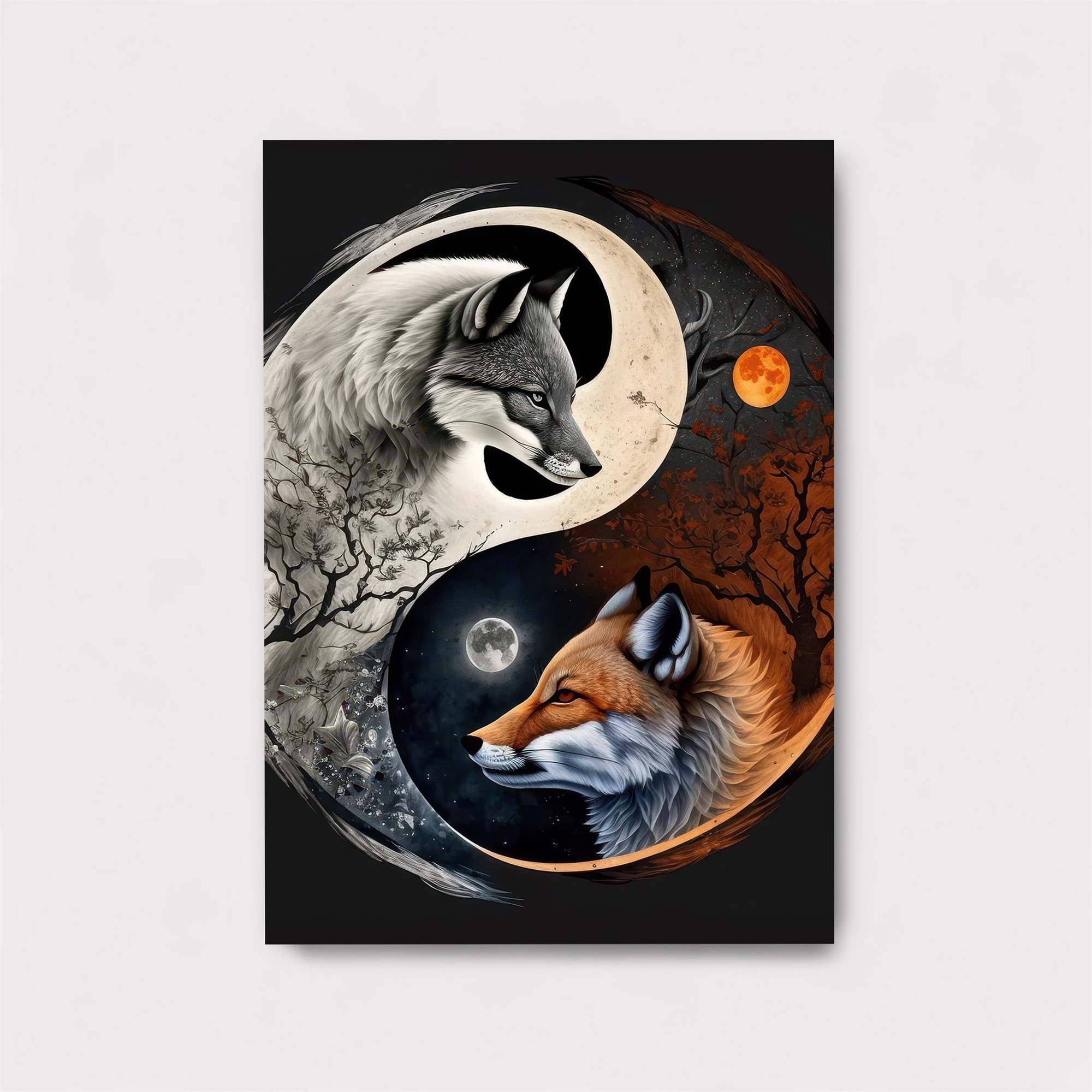 Wolf-Fox Duality Safe Wall Magnetic / M