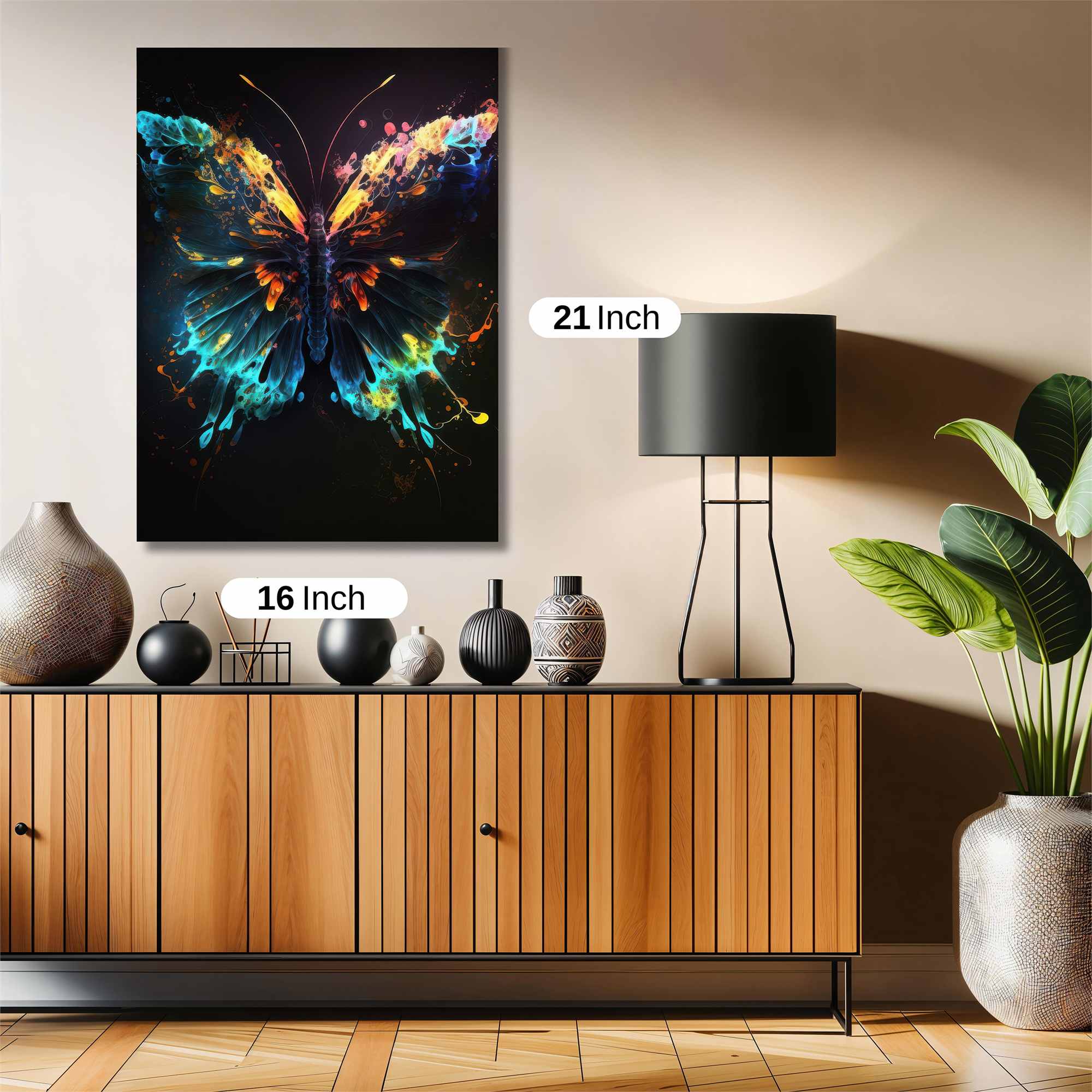 Butterfly Radiance Safe Wall Magnetic / M