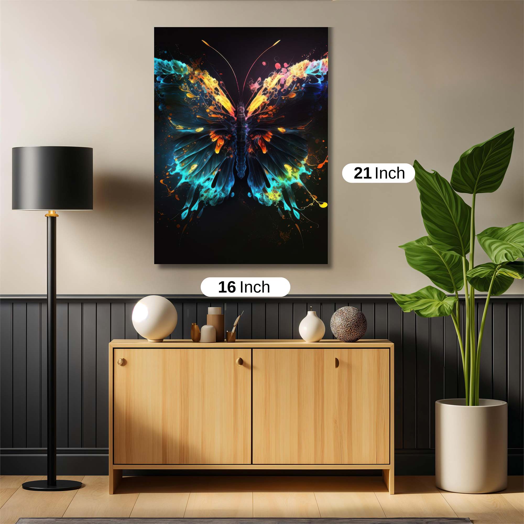 Butterfly Radiance Safe Wall Magnetic / M