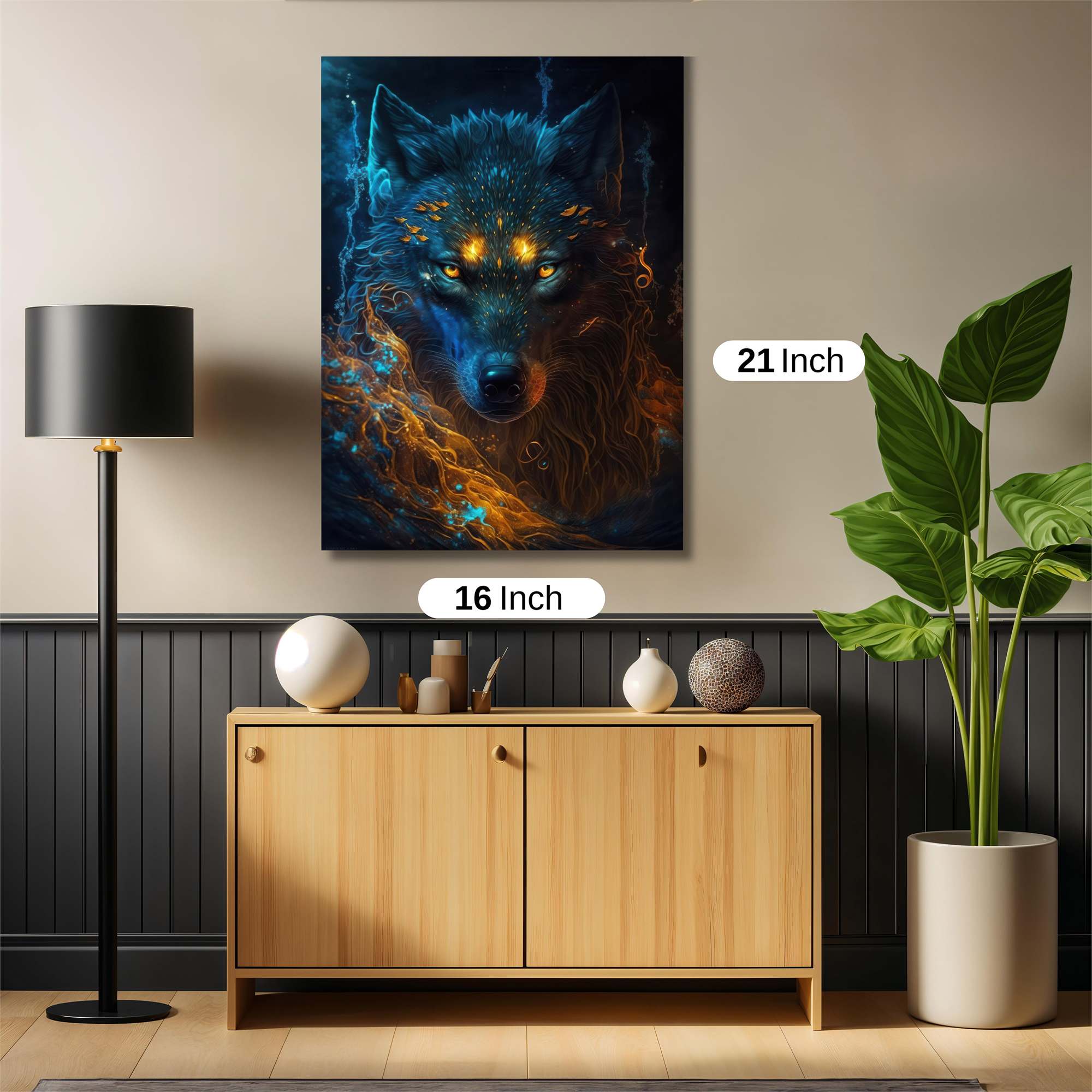Wolf Enigma Safe Wall Magnetic / M