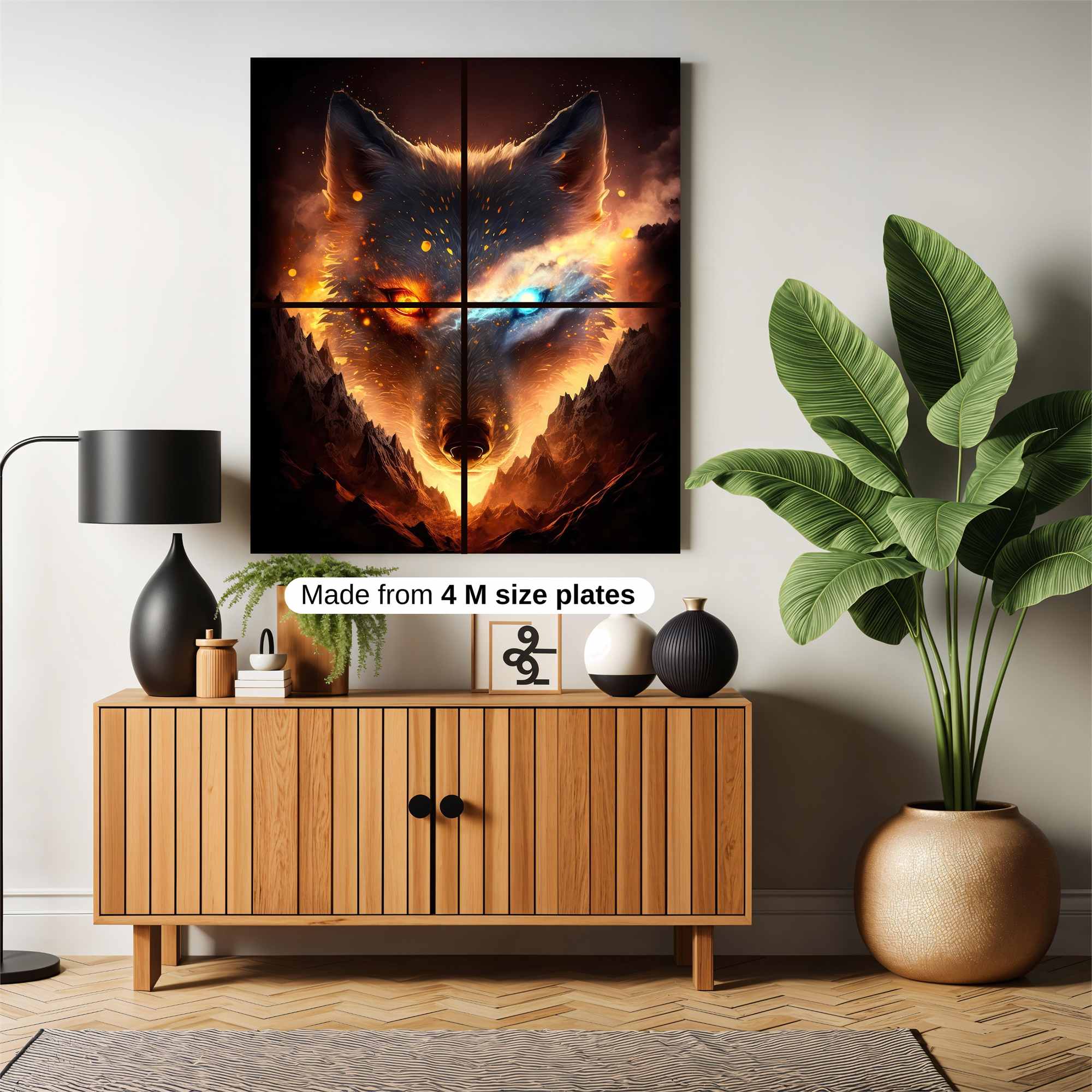 Wolf Duality Safe Wall Magnetic / M
