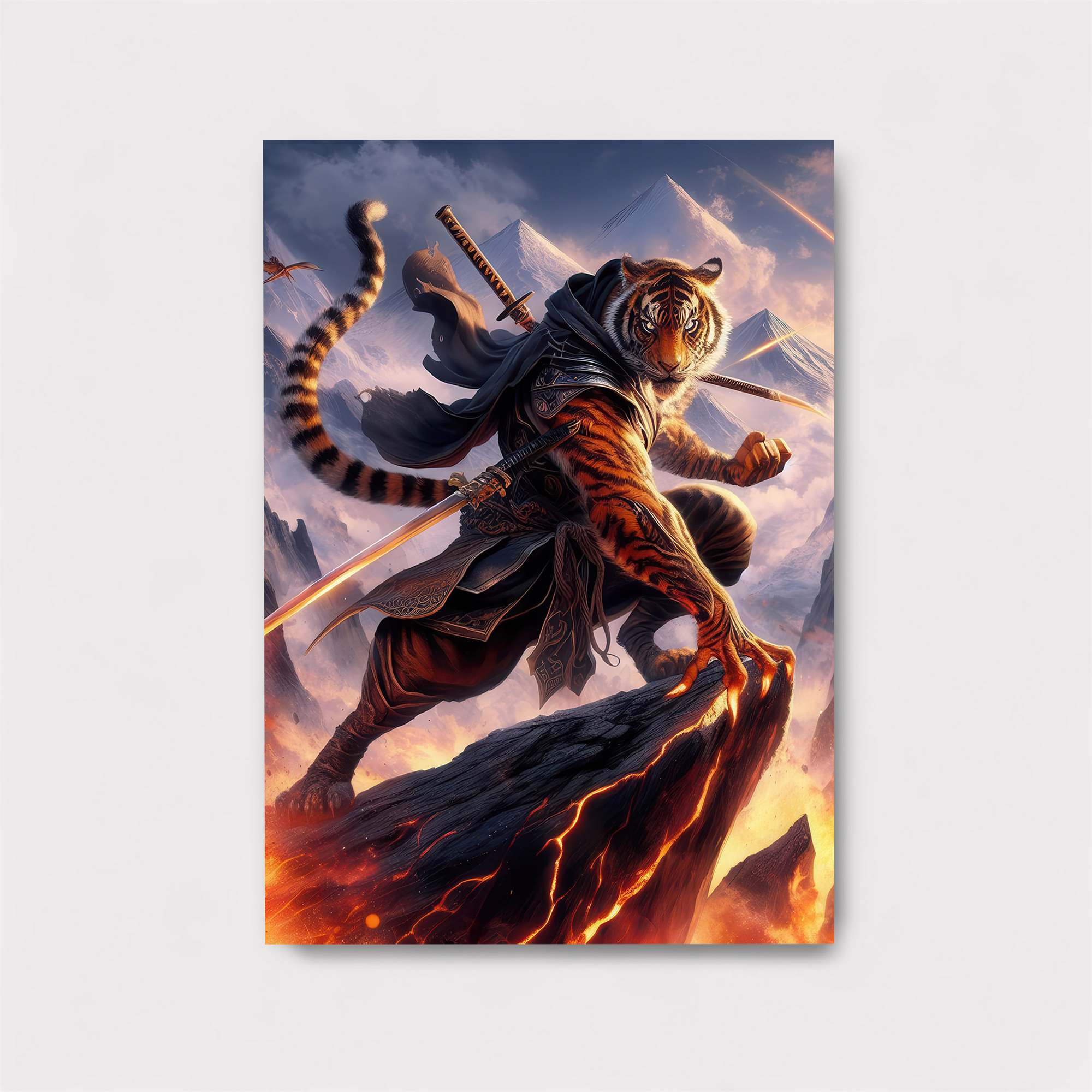 Tiger Fury Safe Wall Magnetic / M