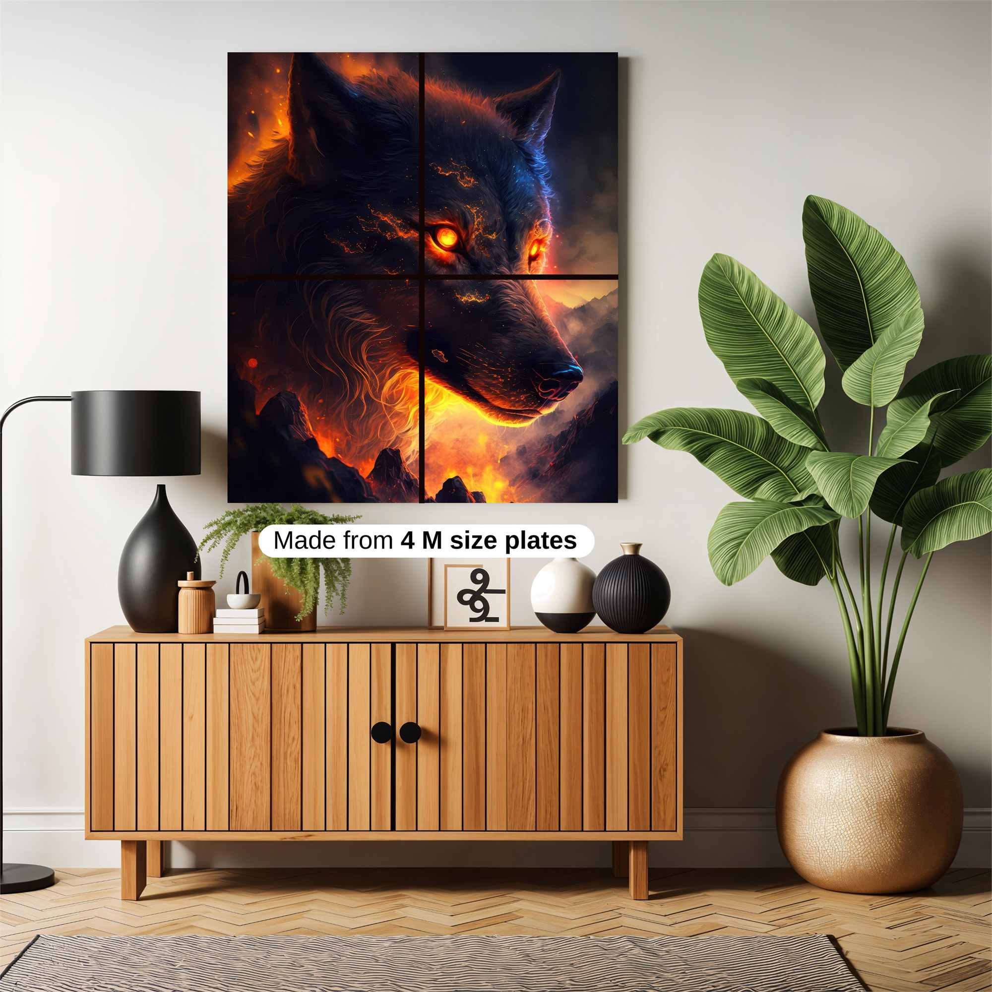 Lava Majesty Safe Wall Magnetic / M