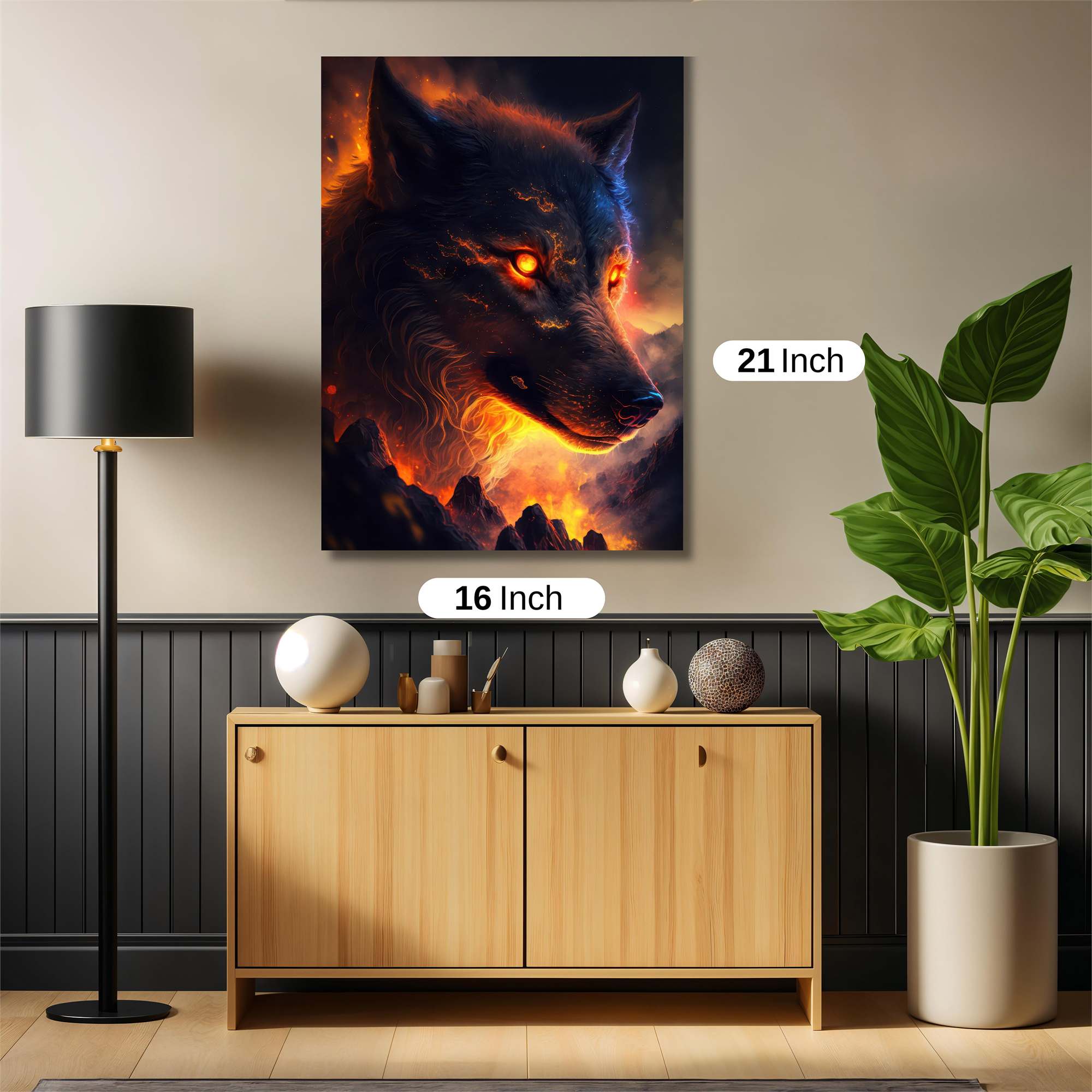 Lava Majesty Safe Wall Magnetic / M