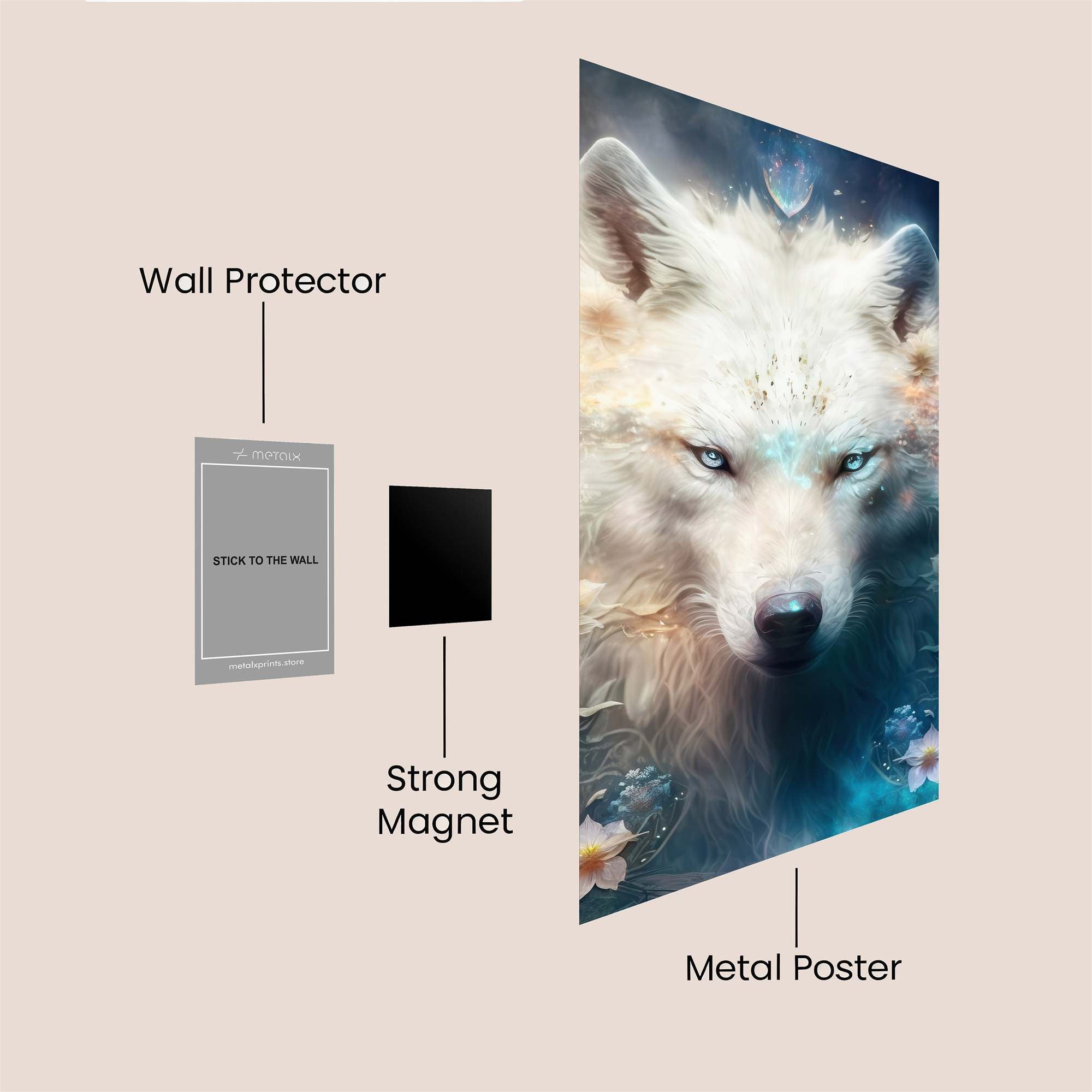 Luna Enchant Safe Wall Magnetic / M