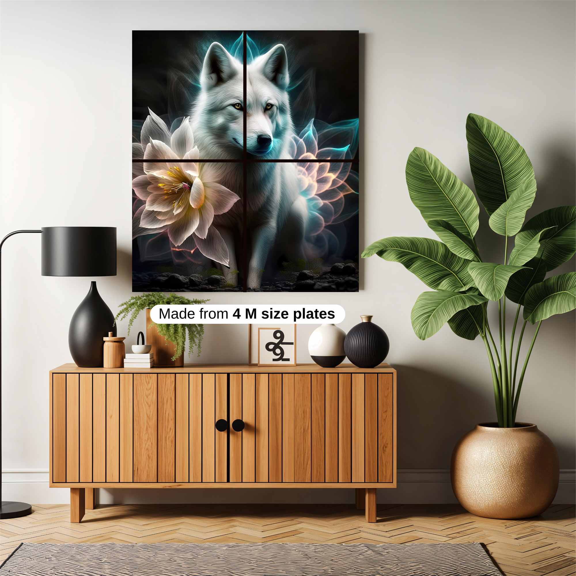 Wolf Serenity Safe Wall Magnetic / M