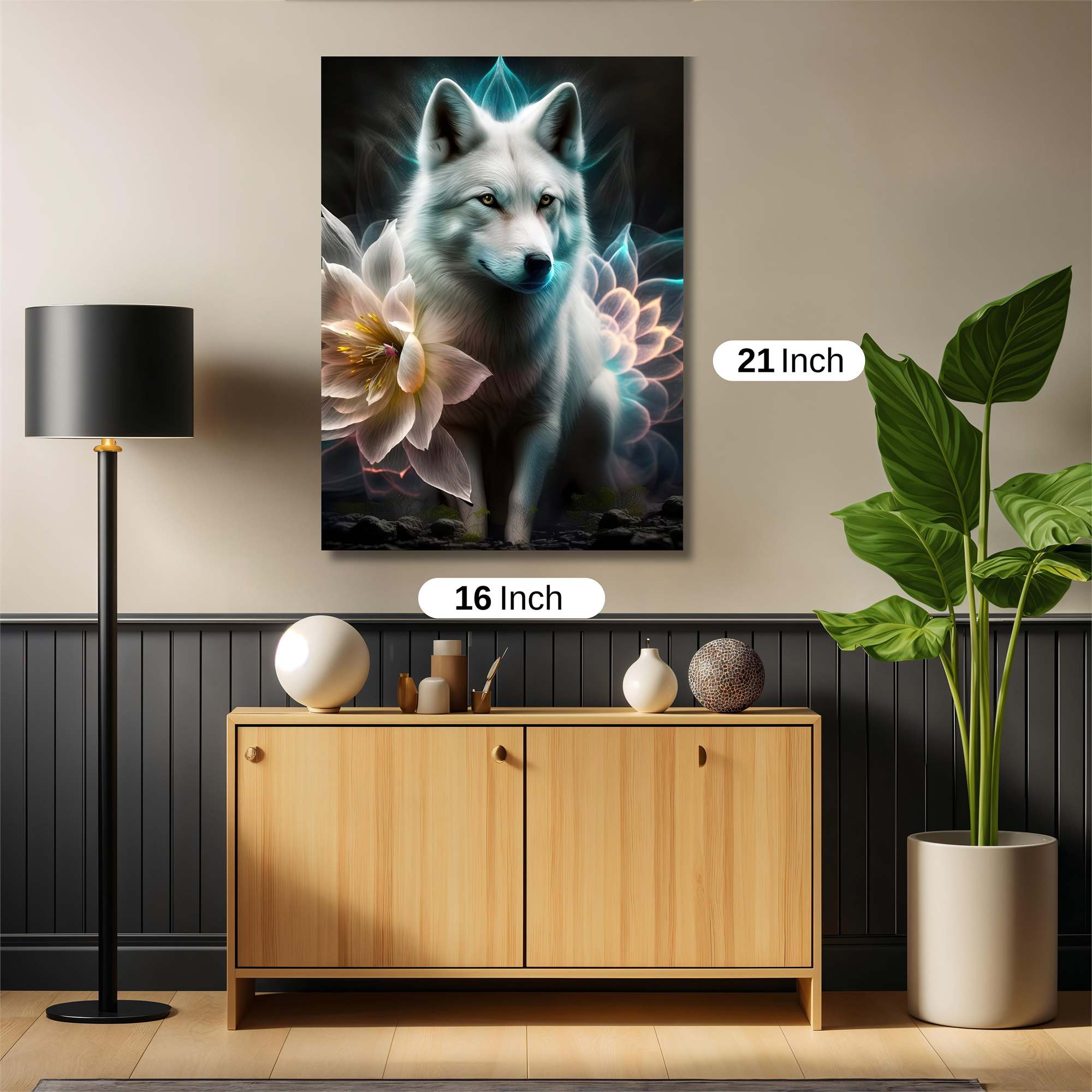 Wolf Serenity Safe Wall Magnetic / M