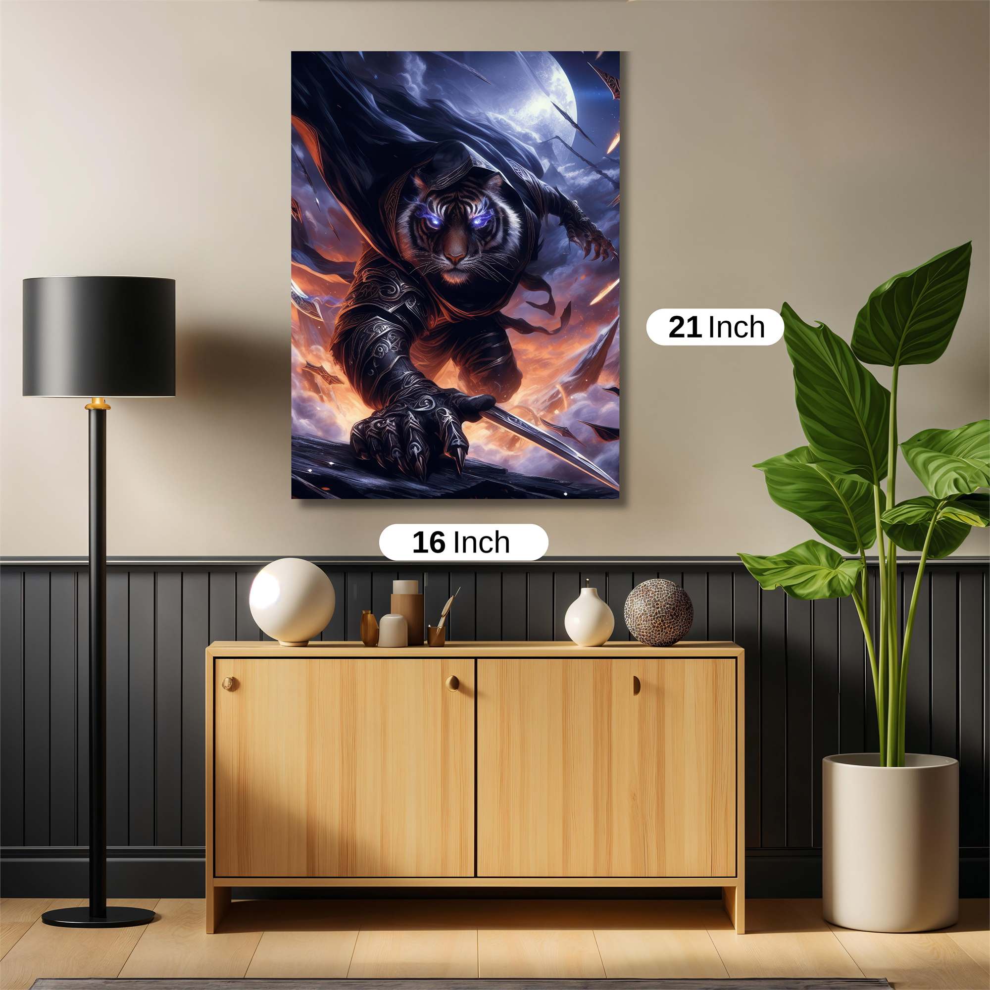Tiger Tempest Safe Wall Magnetic / M