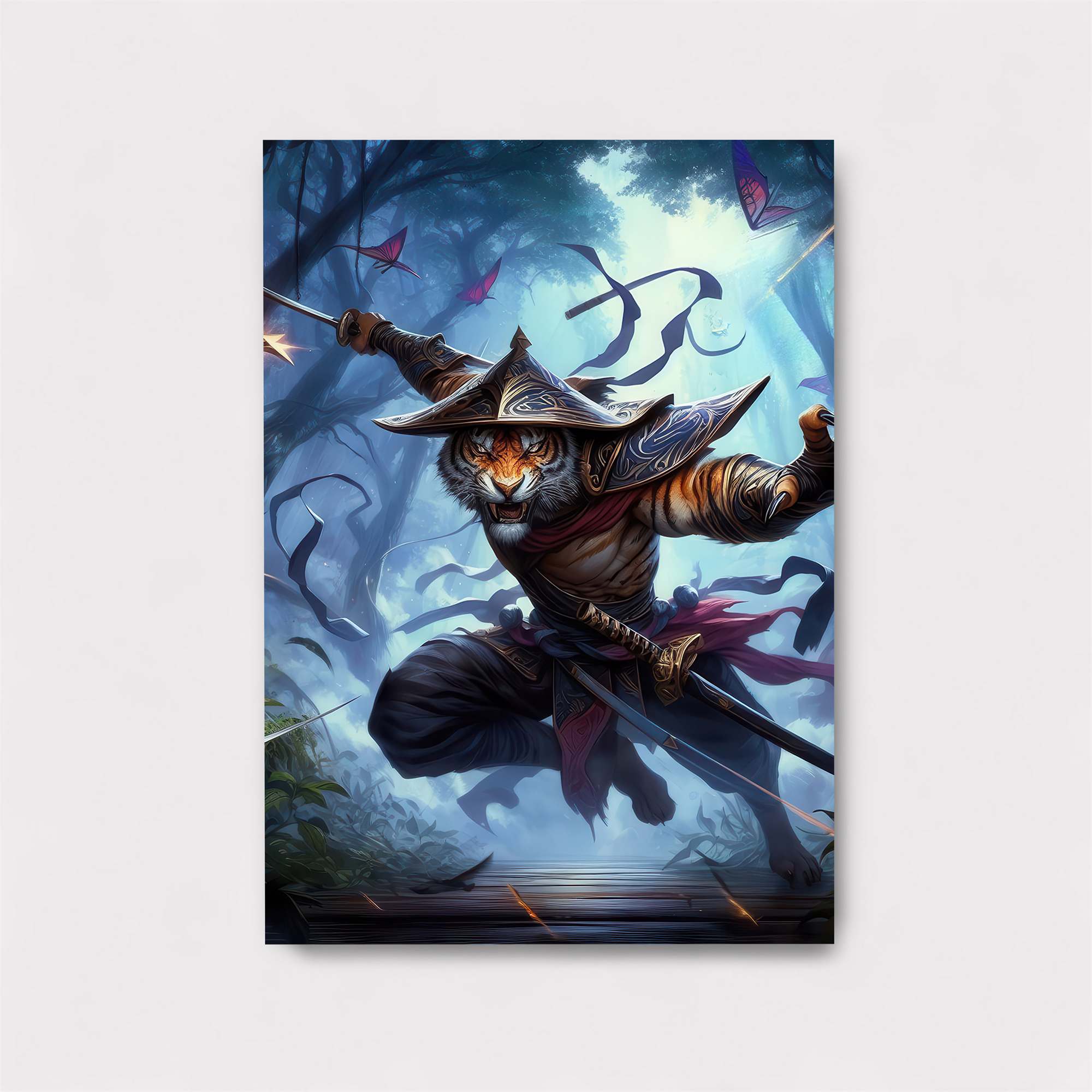 Tiger Warrior Safe Wall Magnetic / M
