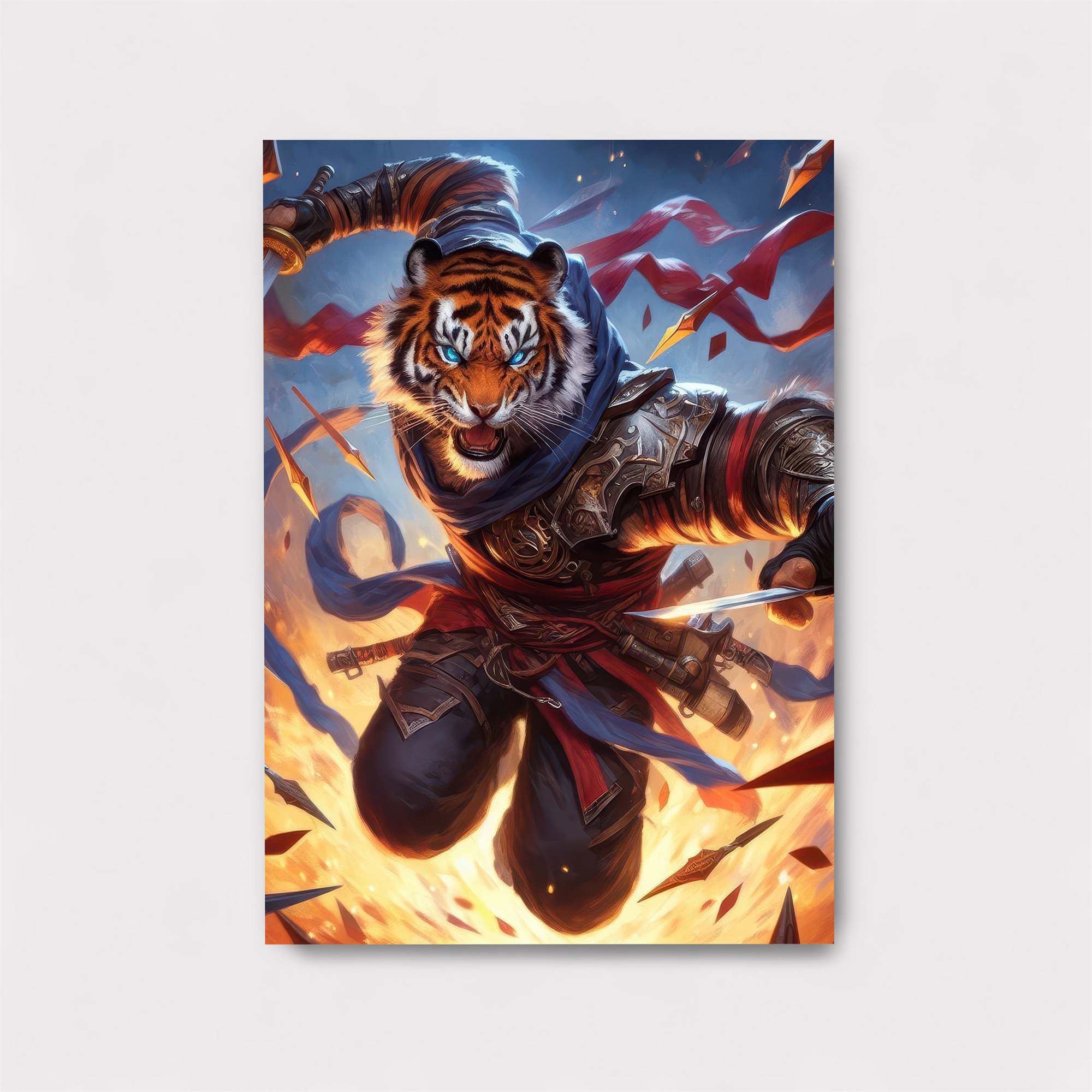 Tiger Fury Safe Wall Magnetic / M
