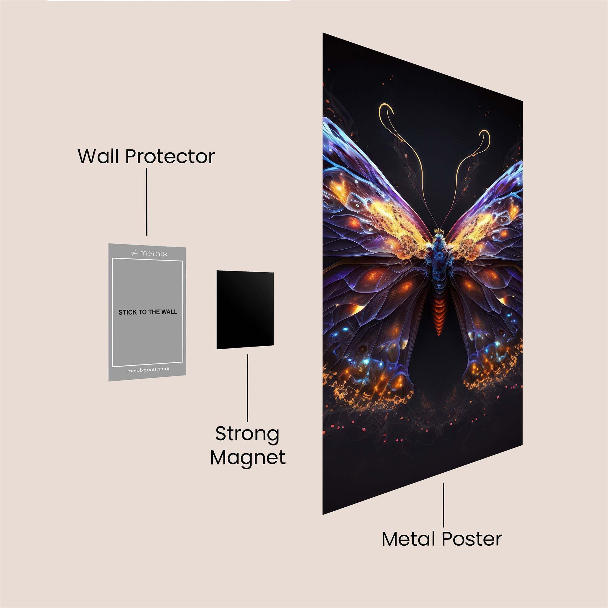 Luminous Majesty Safe Wall Magnetic / M
