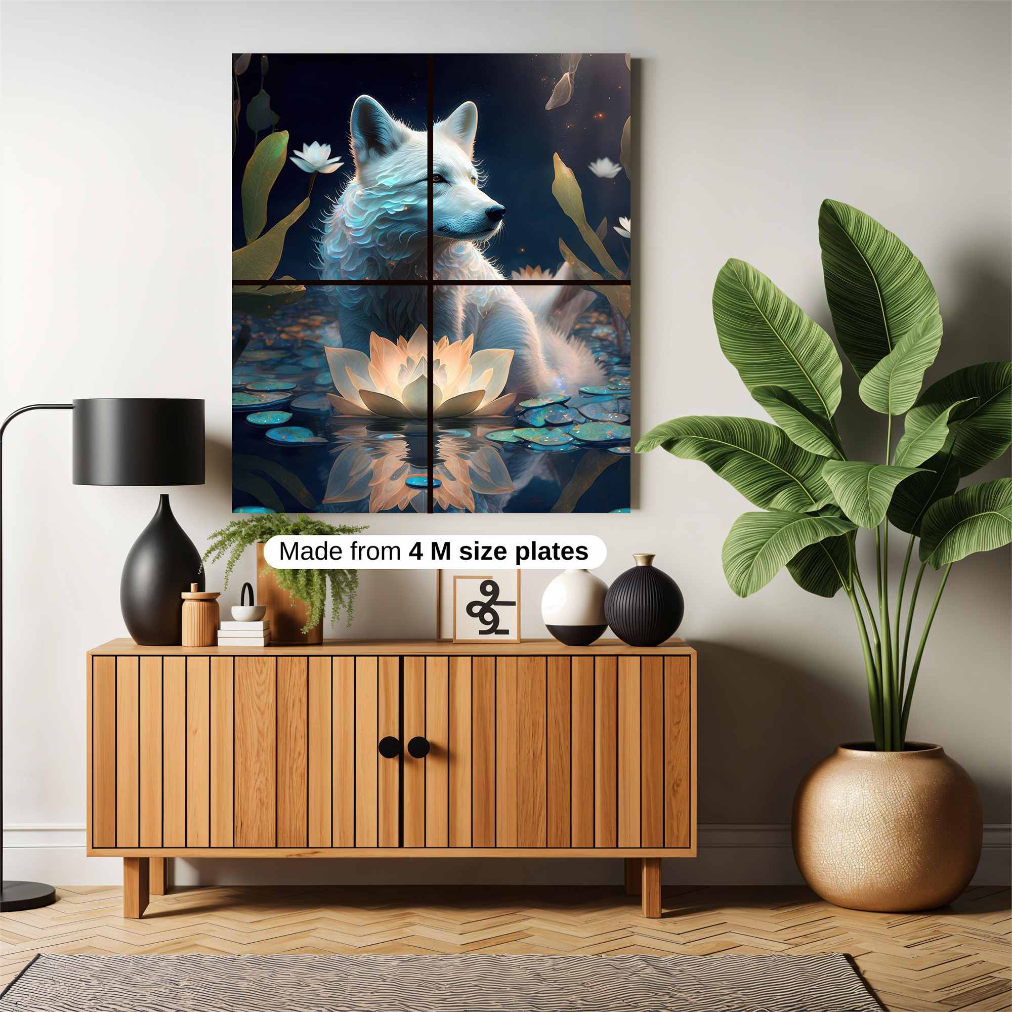 Wolf Serenity Safe Wall Magnetic / M