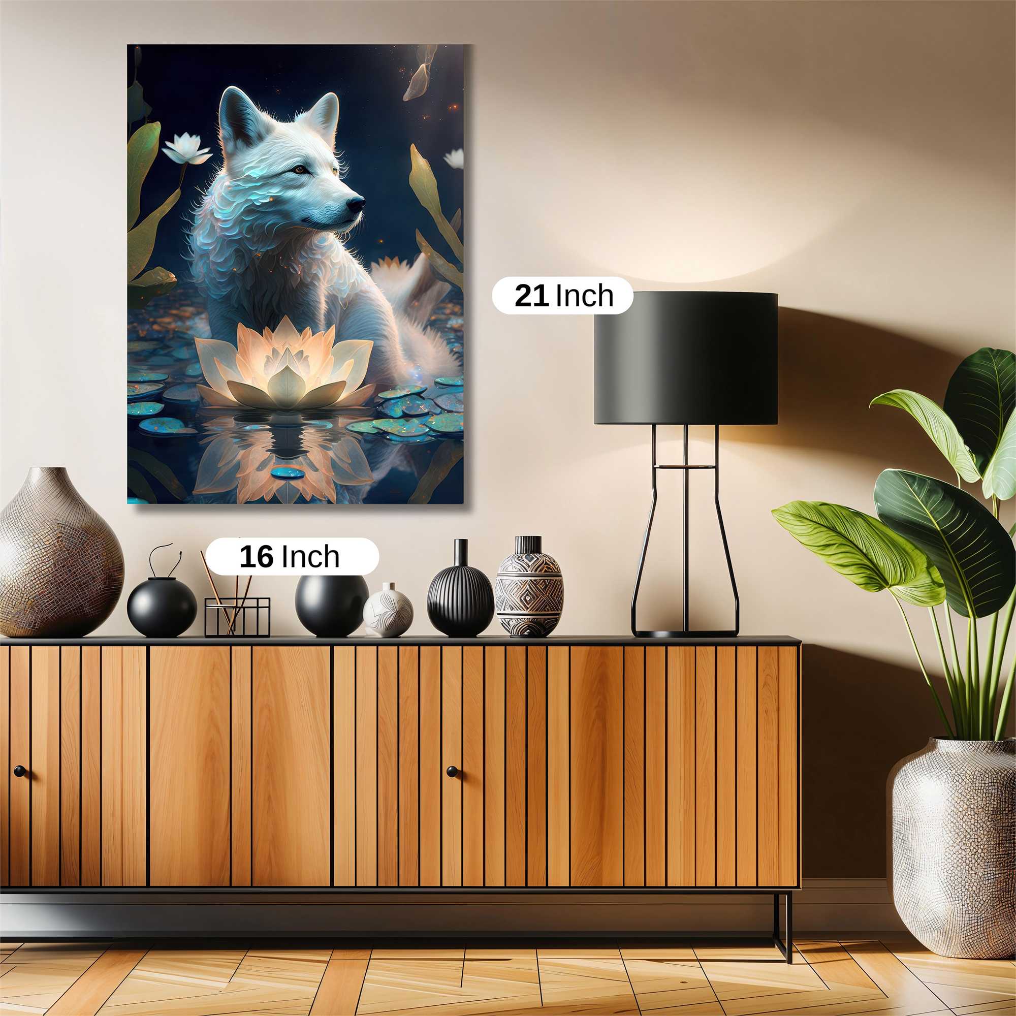 Wolf Serenity Safe Wall Magnetic / M