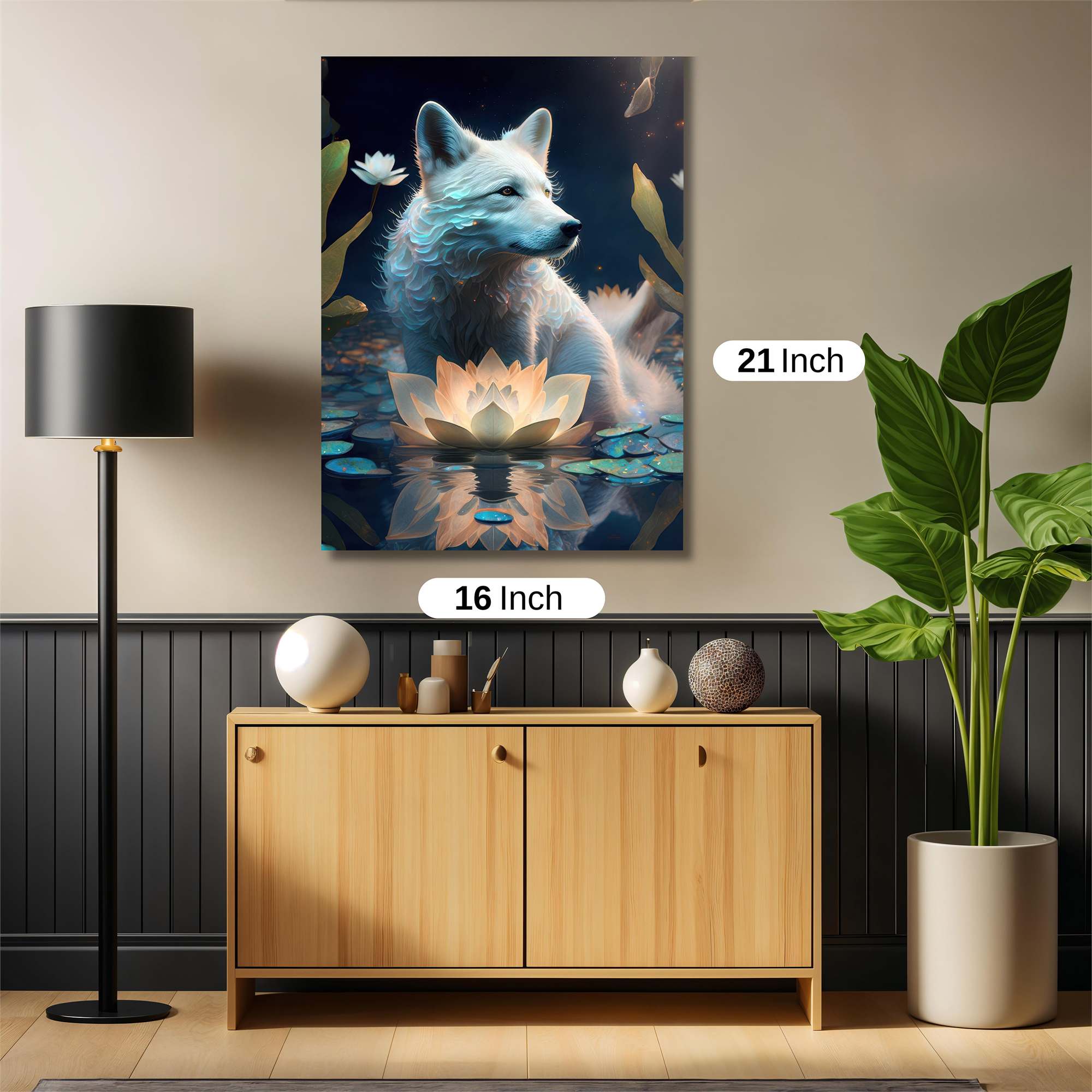 Wolf Serenity Safe Wall Magnetic / M