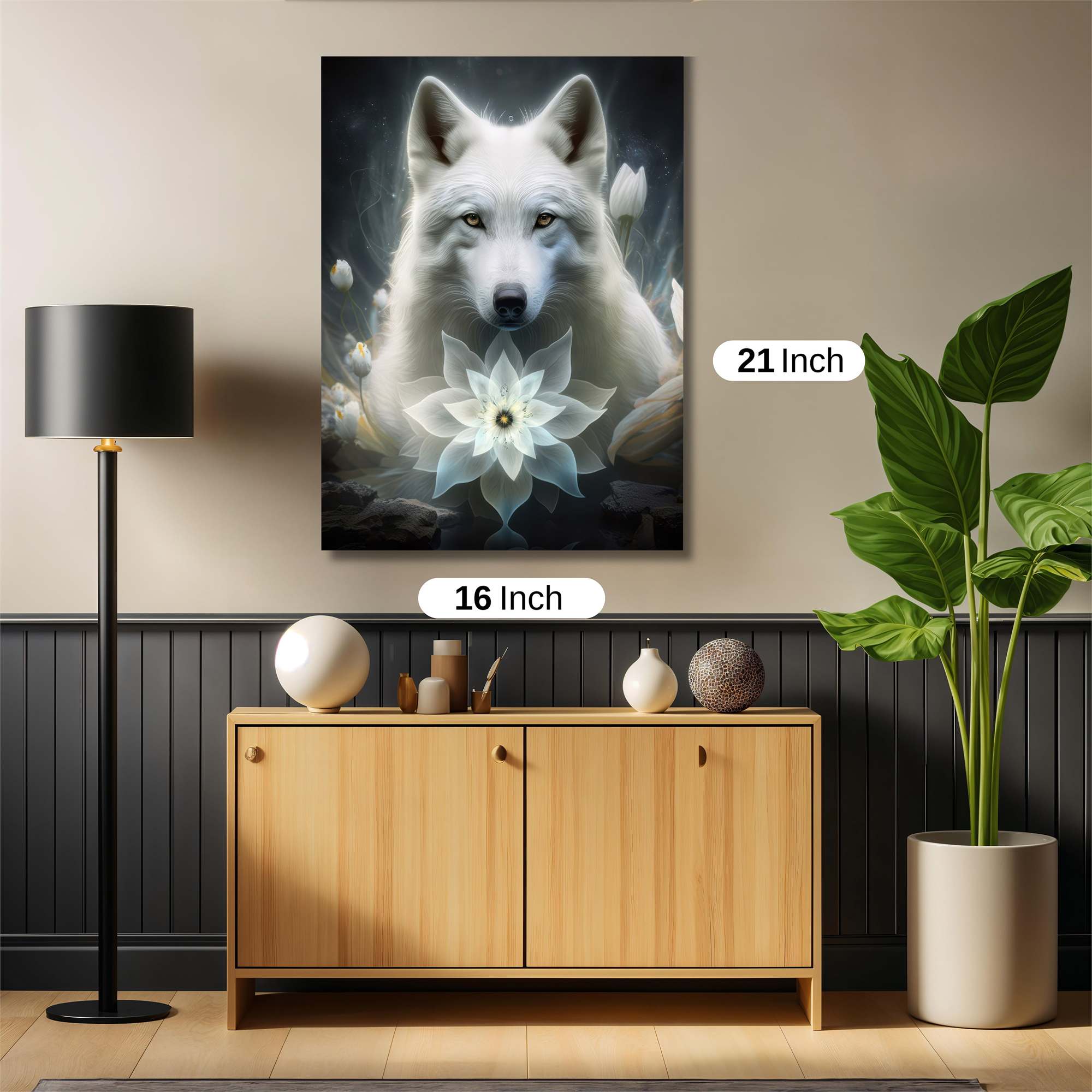 Wolf Serenity Safe Wall Magnetic / M