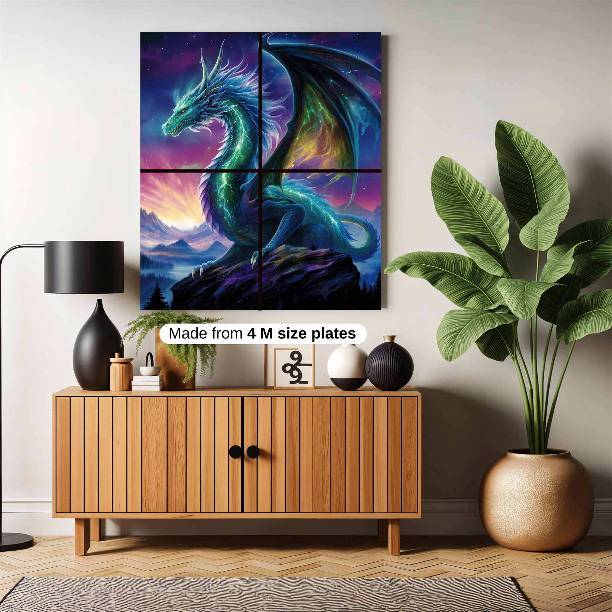 Dragon Radiant Safe Wall Magnetic / M