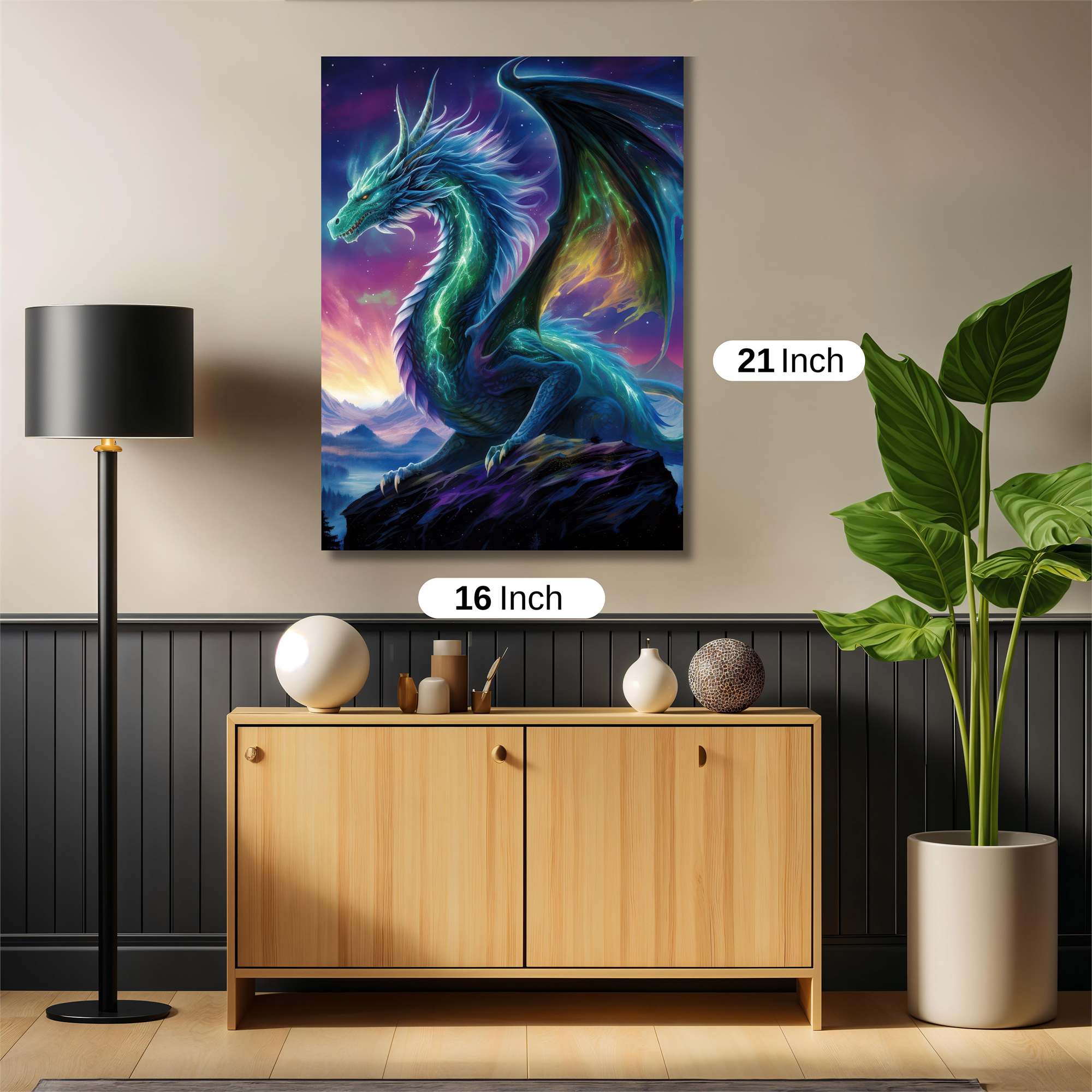 Dragon Radiant Safe Wall Magnetic / M