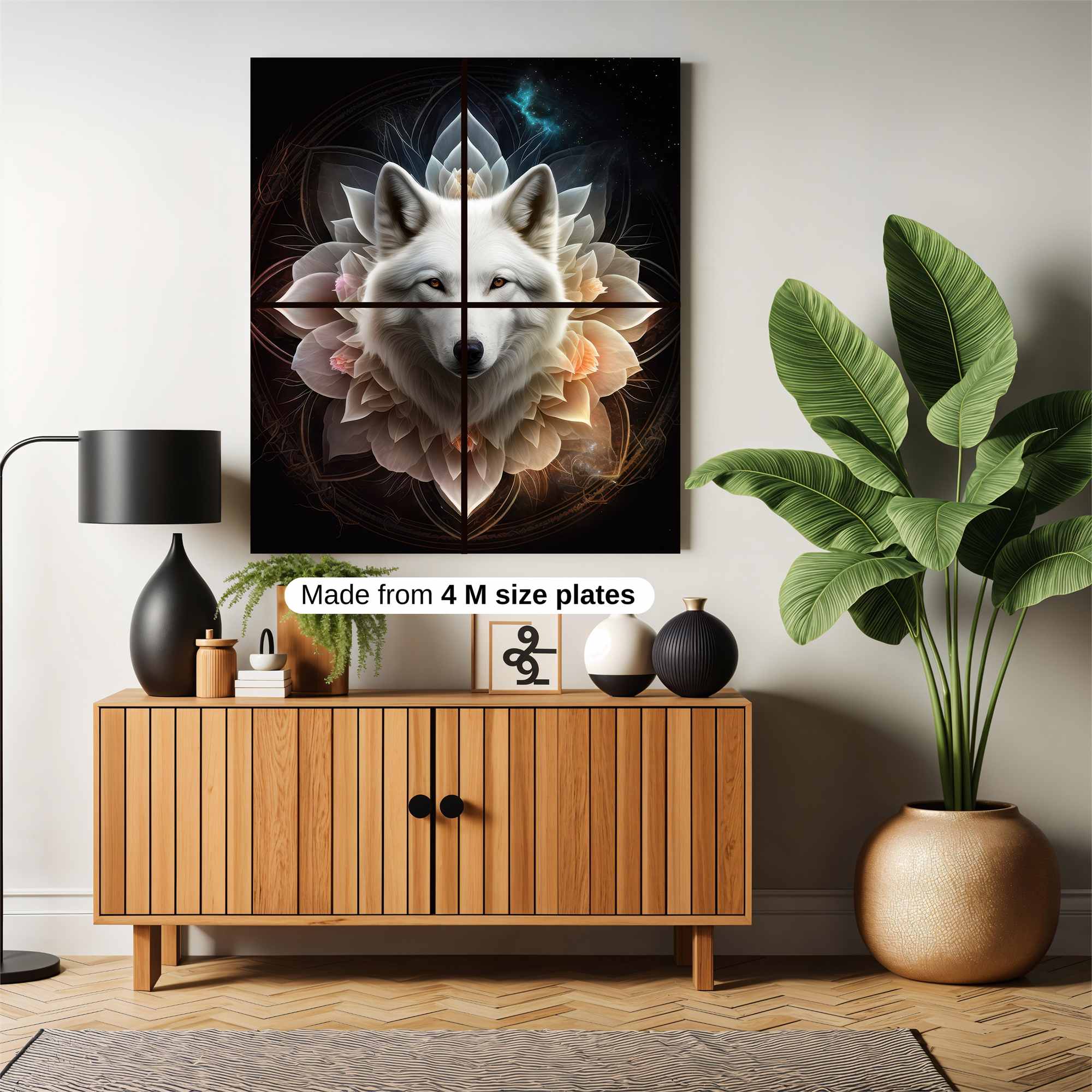 Wolf Serenity Safe Wall Magnetic / M