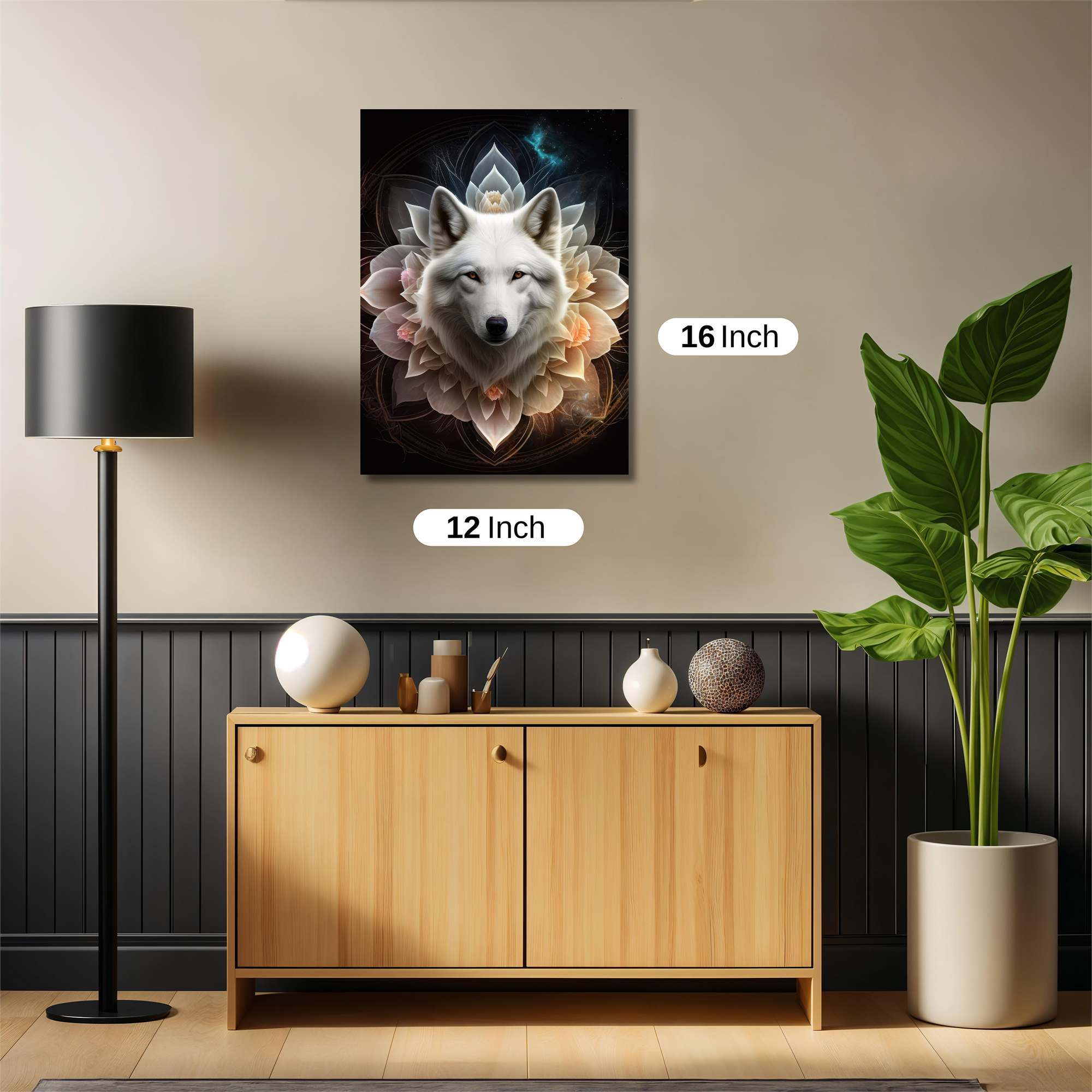 Wolf Serenity Safe Wall Magnetic / M
