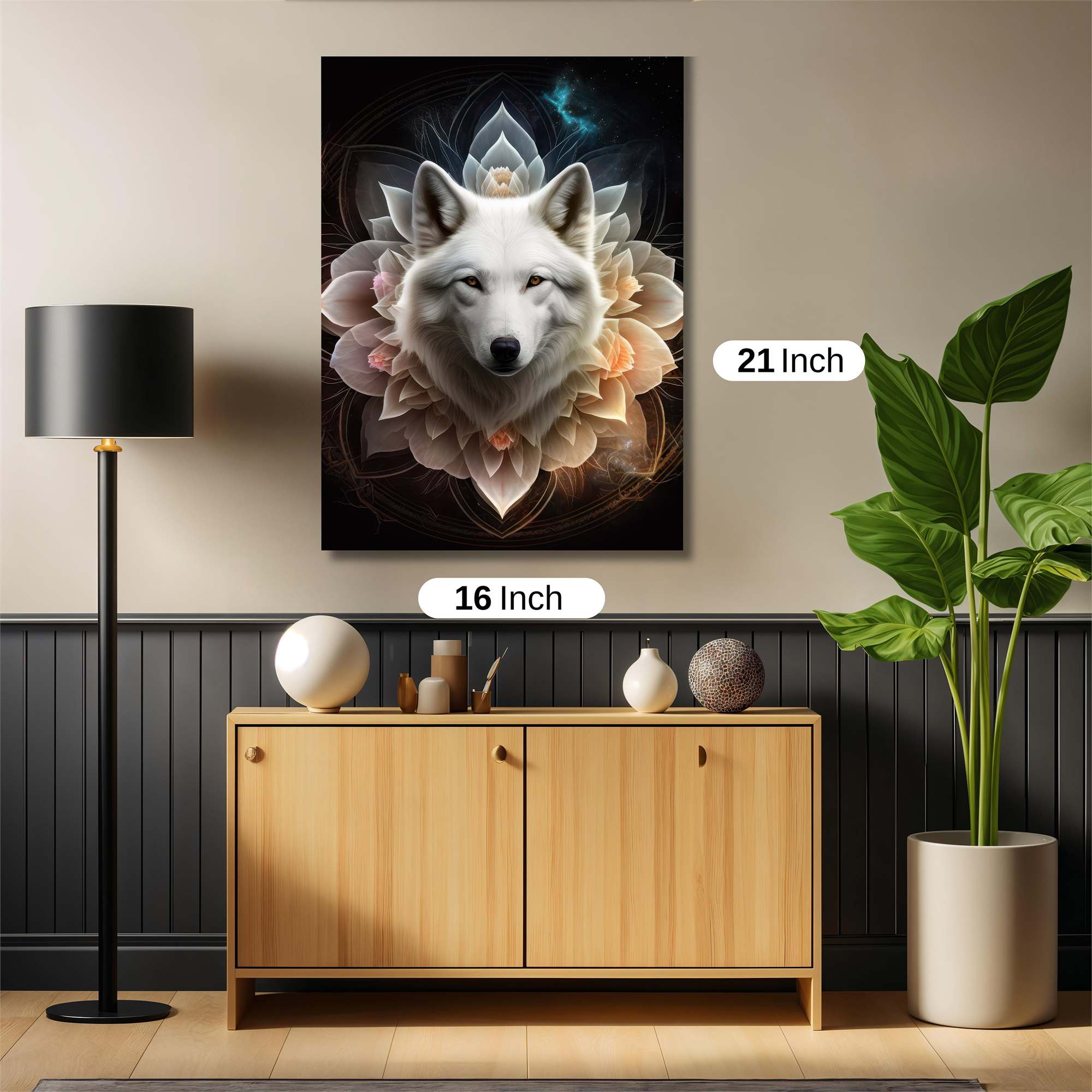 Wolf Serenity Safe Wall Magnetic / M