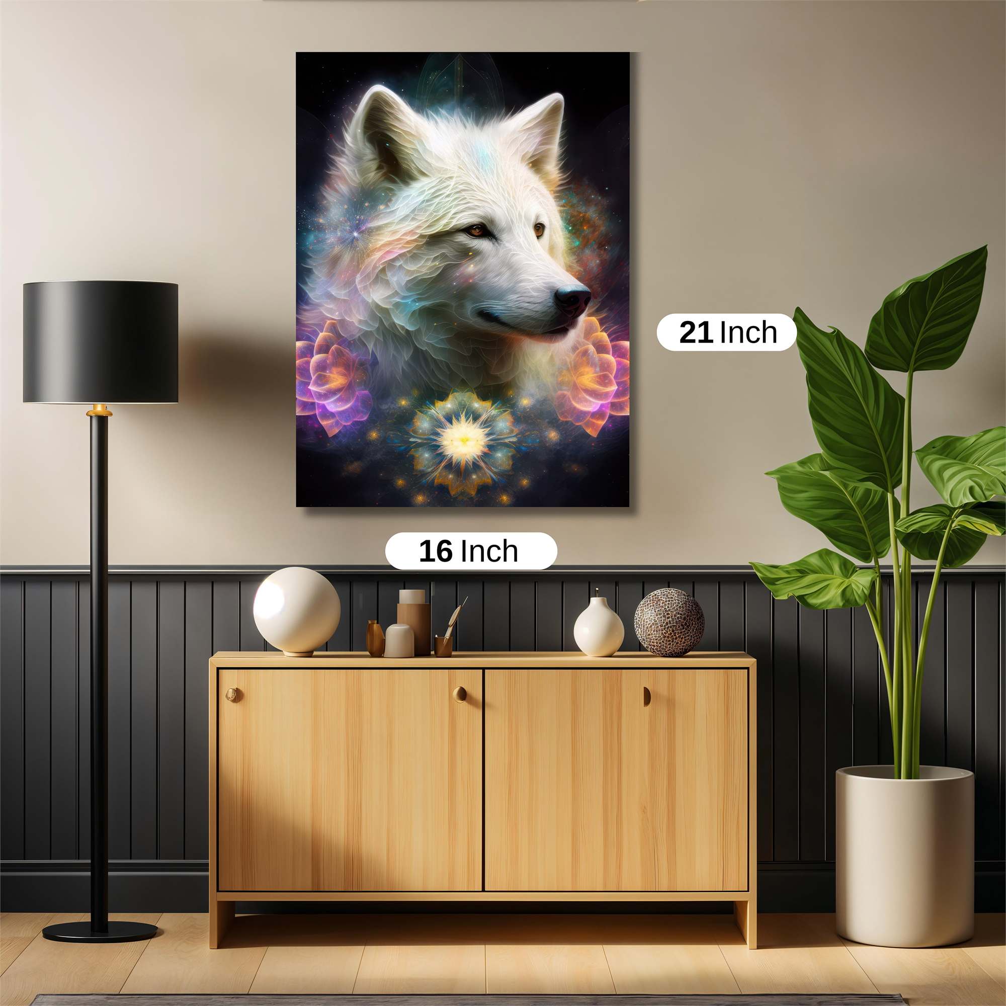 Wolf Serenity Safe Wall Magnetic / M