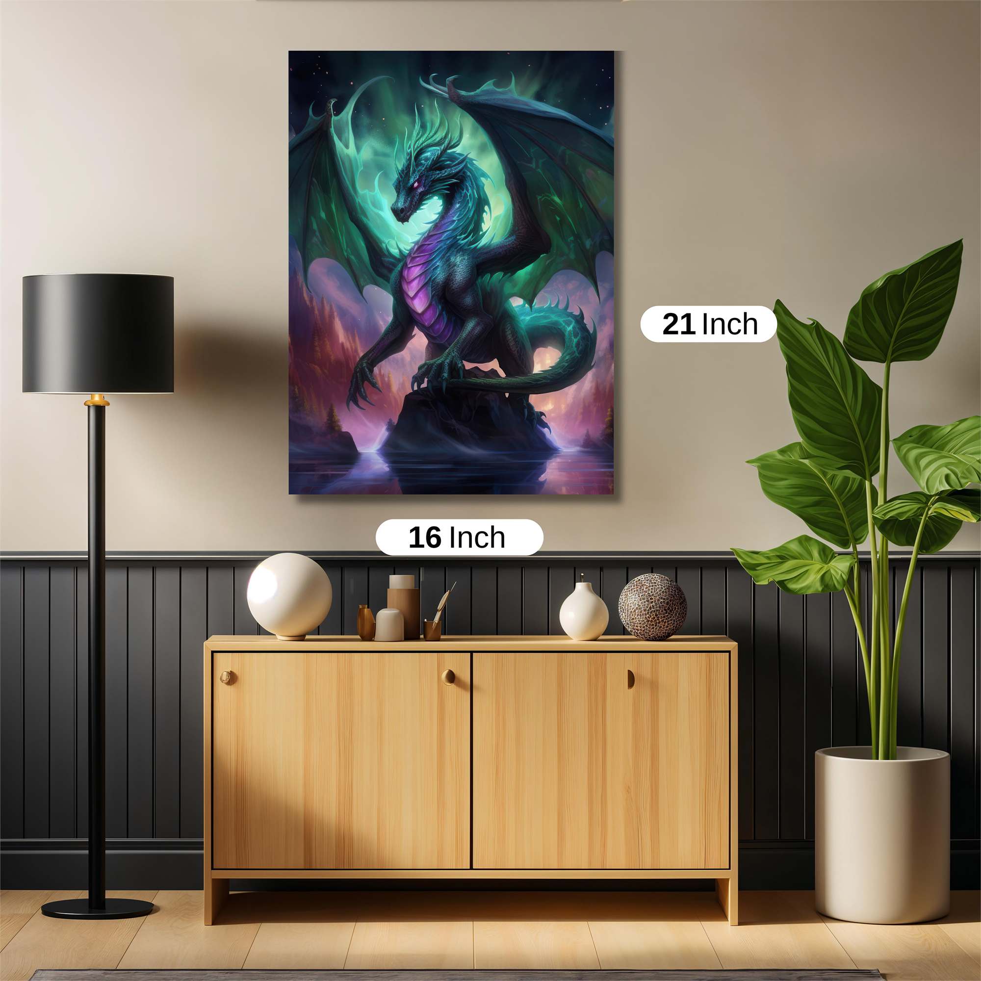 Dragon Enigma Safe Wall Magnetic / M